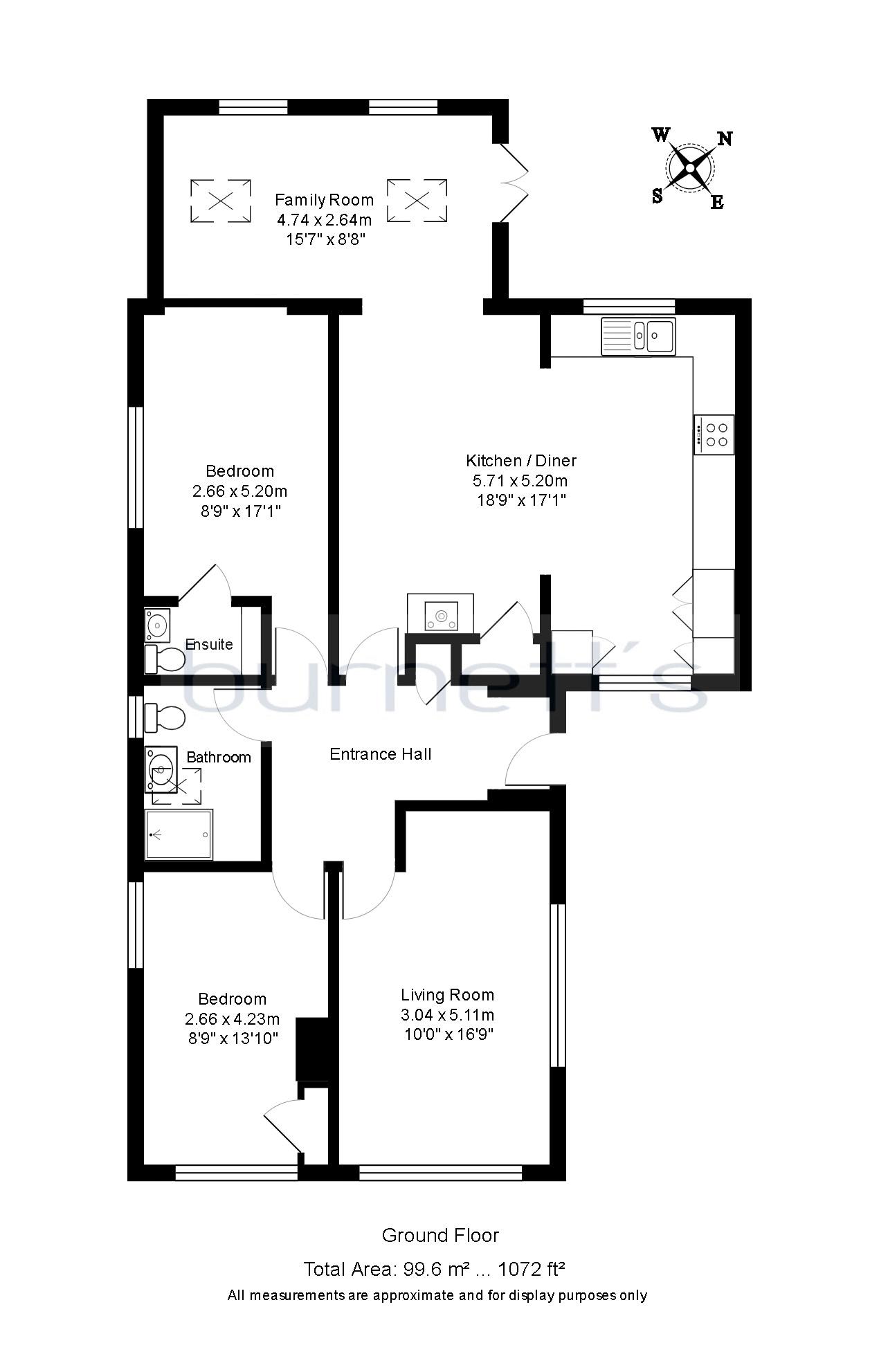 Lower Platts, Ticehurst, Wadhurst TN5, 3 bedroom detached house for