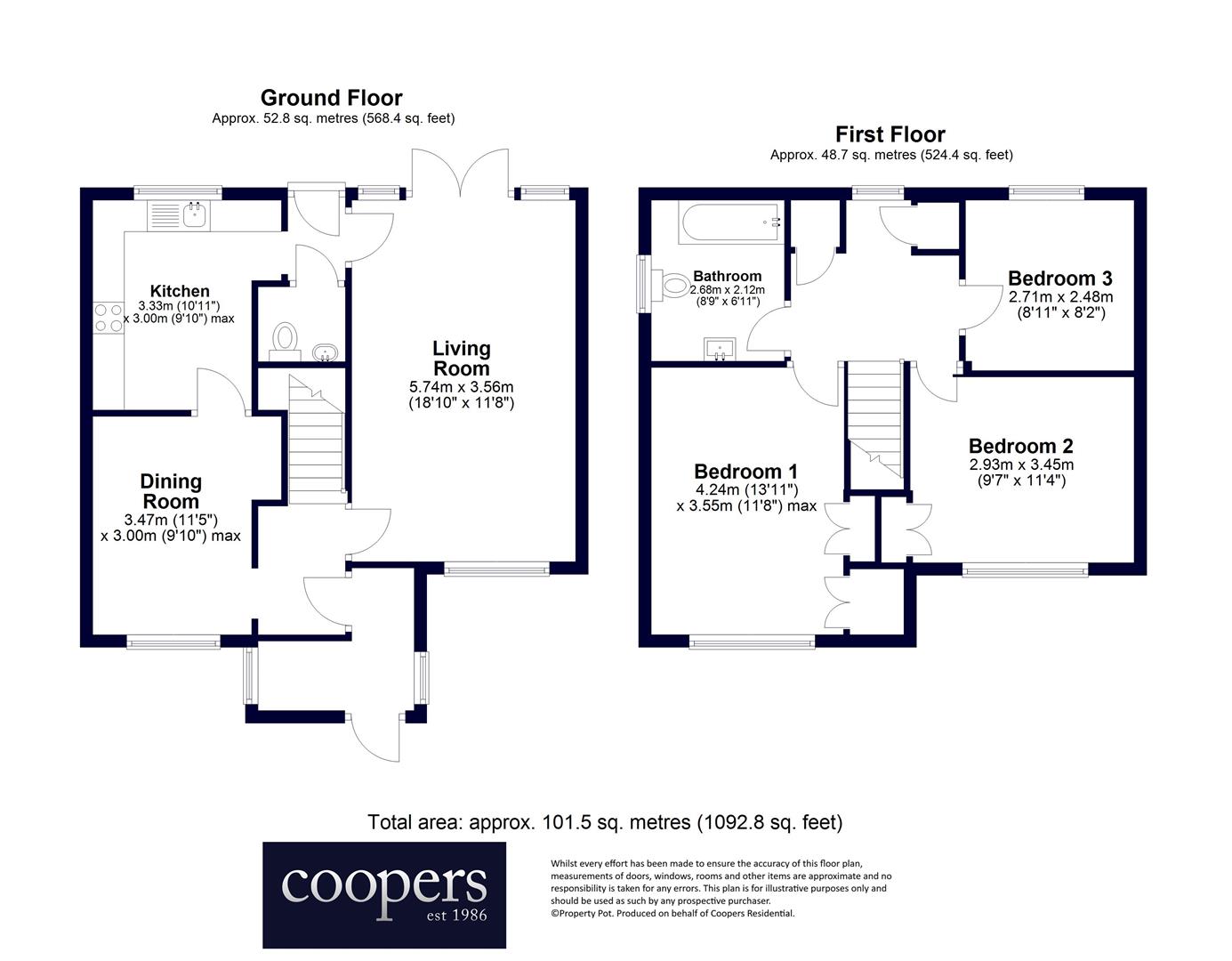 1A, Willow Tree Close, Ickenham floorplan