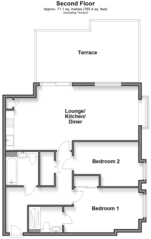 Suez Way, Saltdean floorplan