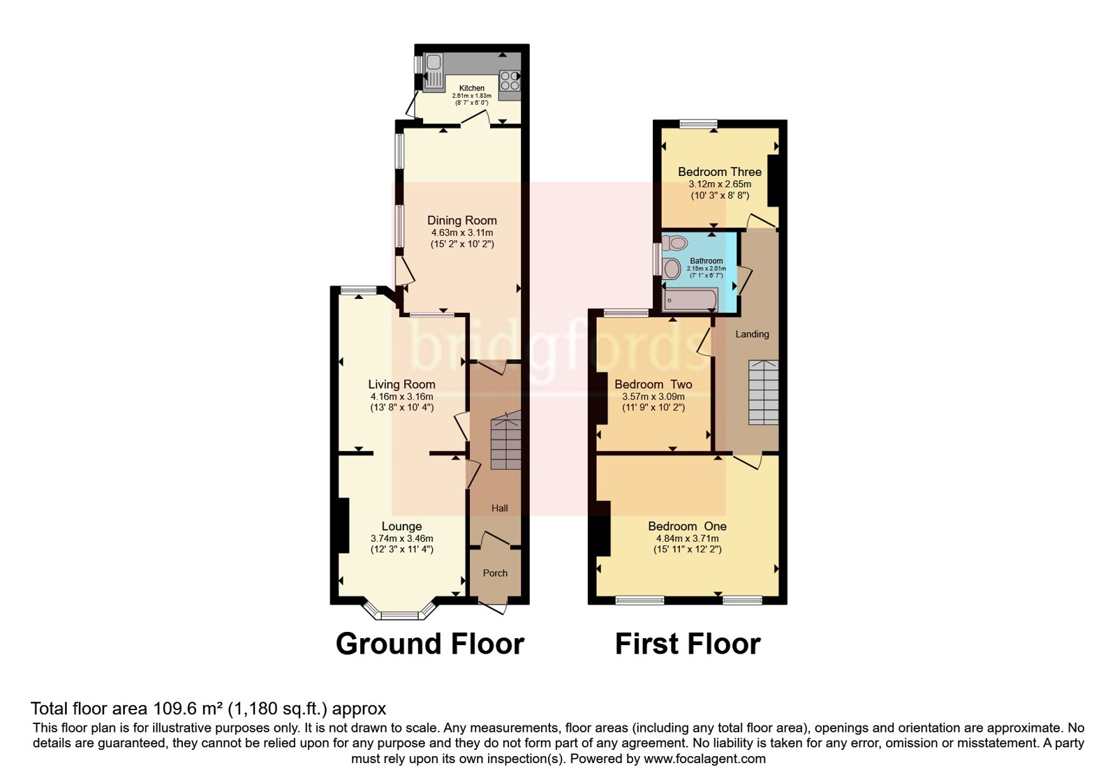 54, Clitheroe Road, Greater Manchester floorplan