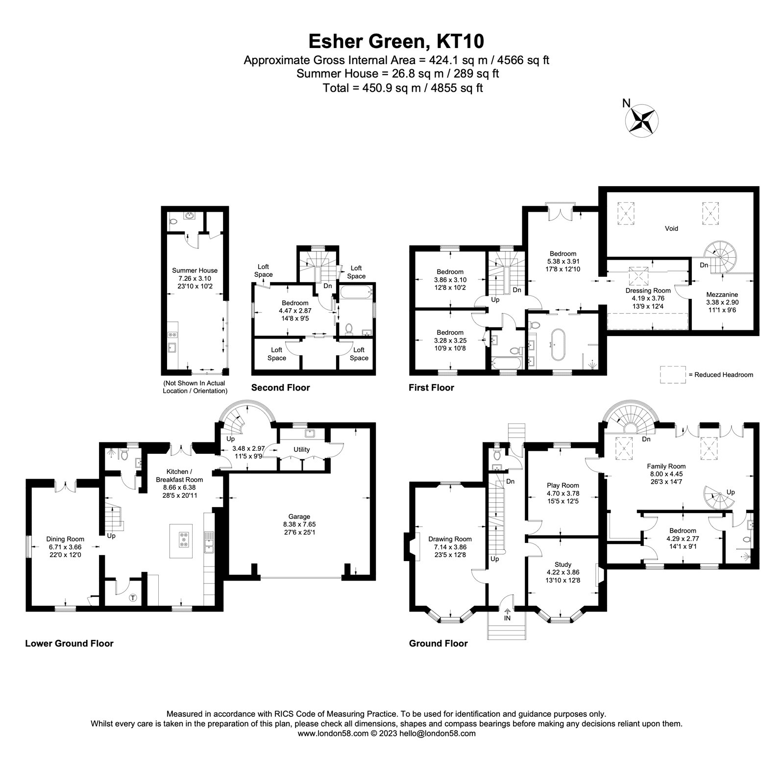 Startforth, 18, Esher Green, Esher floorplan