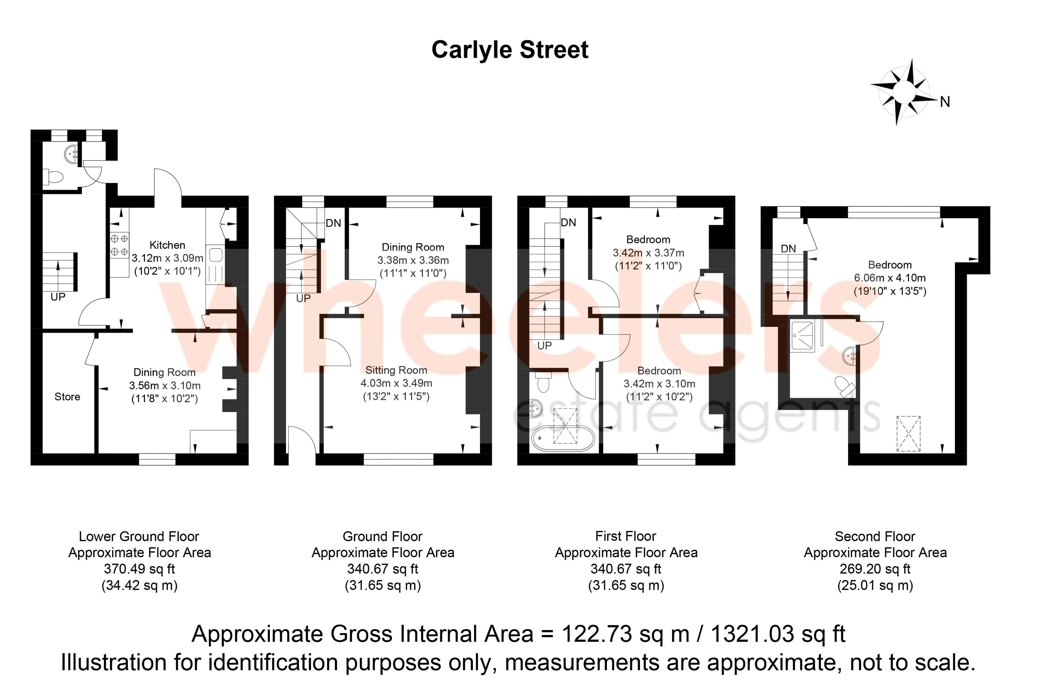 52, Carlyle Street, Brighton floorplan