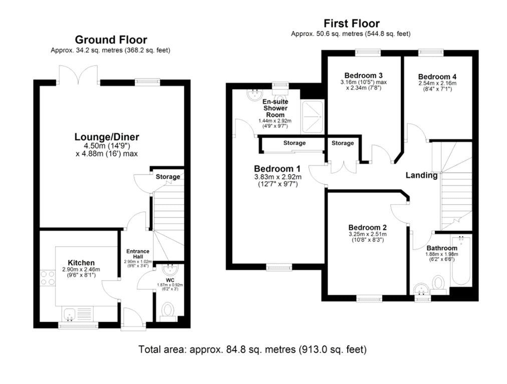 107, Legerton Drive, Essex floorplan