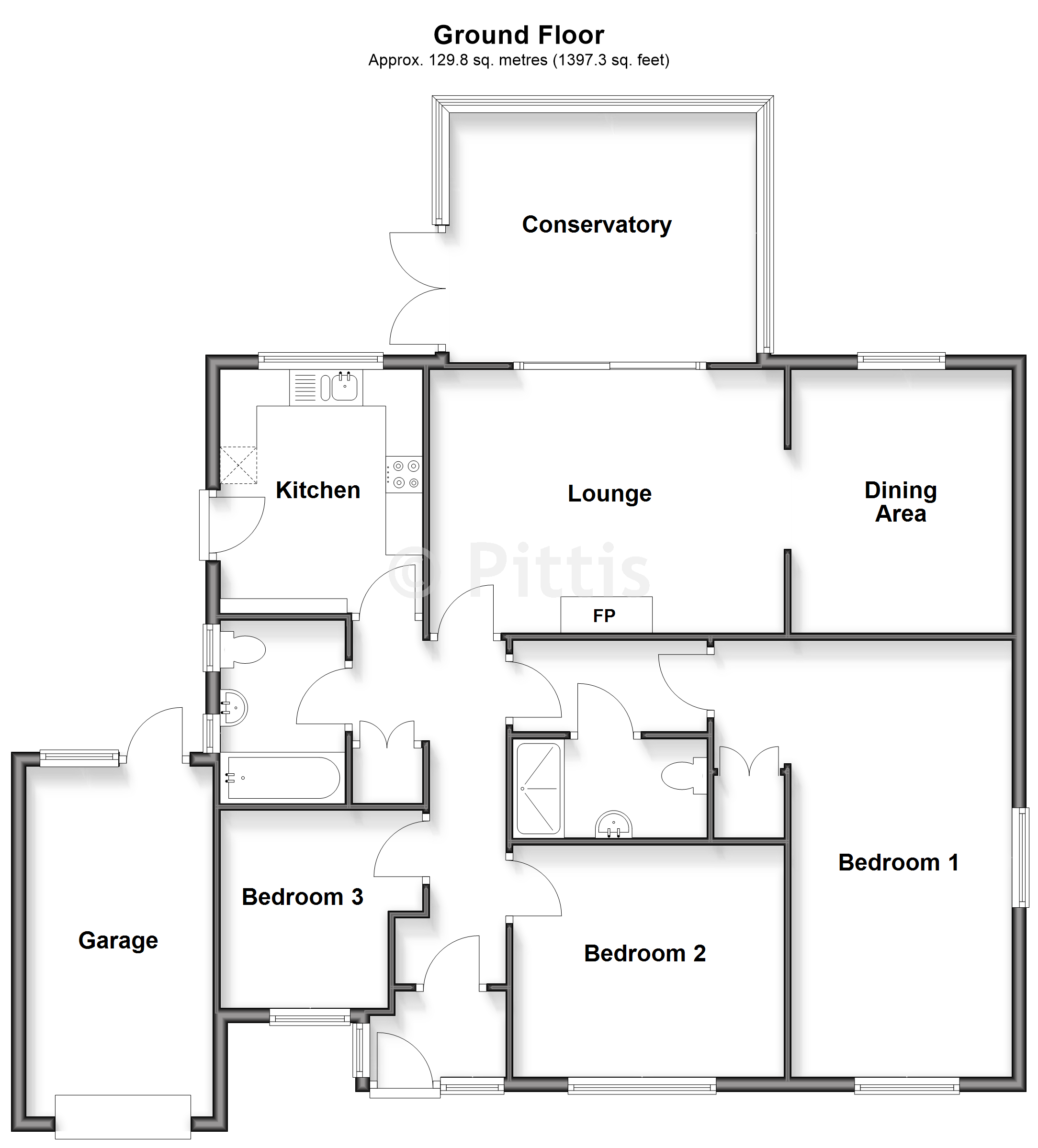 17, Park Road, Brading floorplan