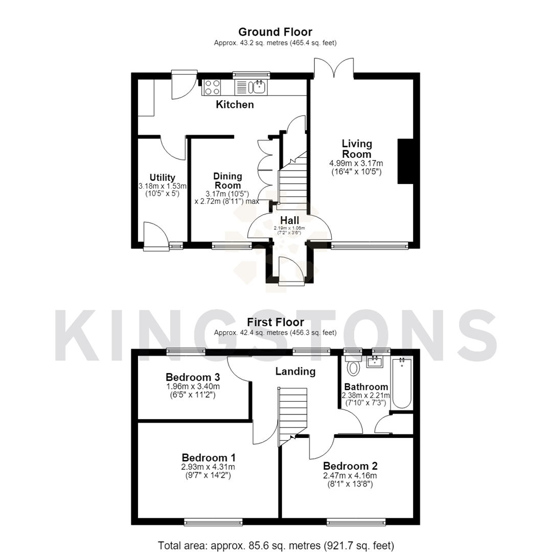 12, Wiltshire Crescent, Melksham floorplan