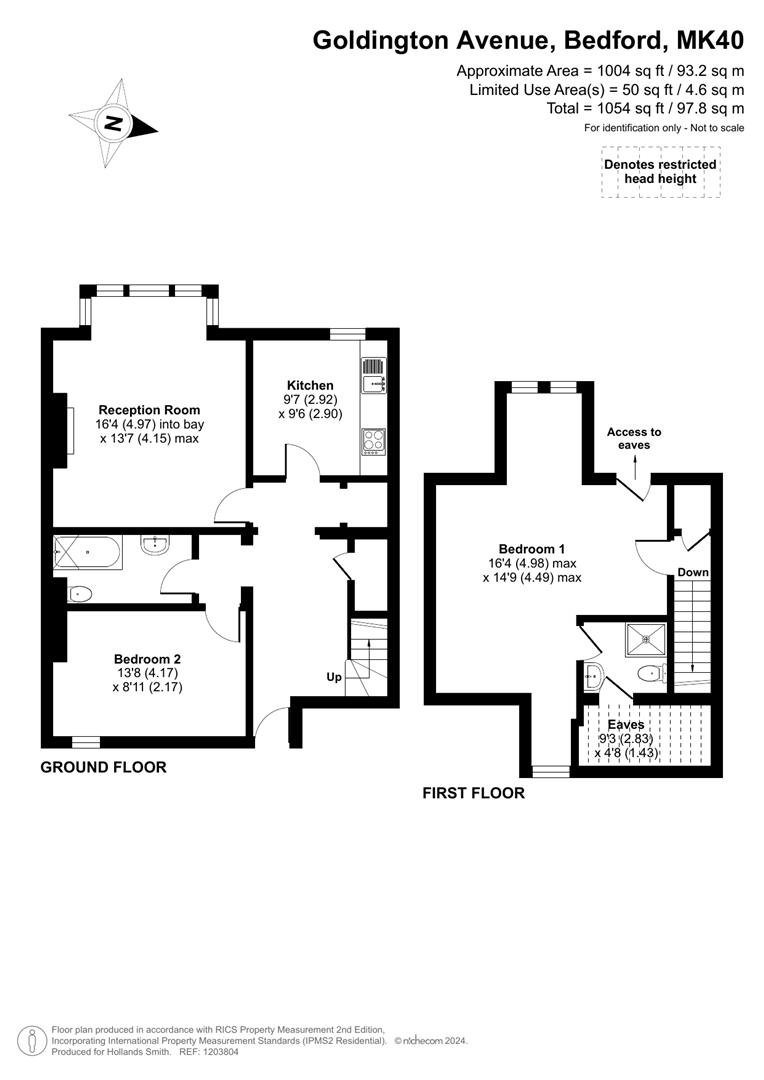Goldington Avenue, Bedford MK40, 2 bedroom flat for sale 68620452
