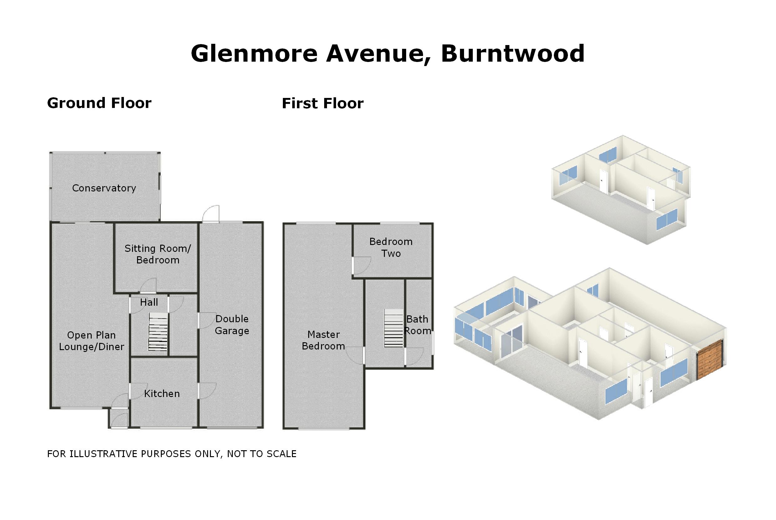 Glenmore Avenue, Burntwood floorplan