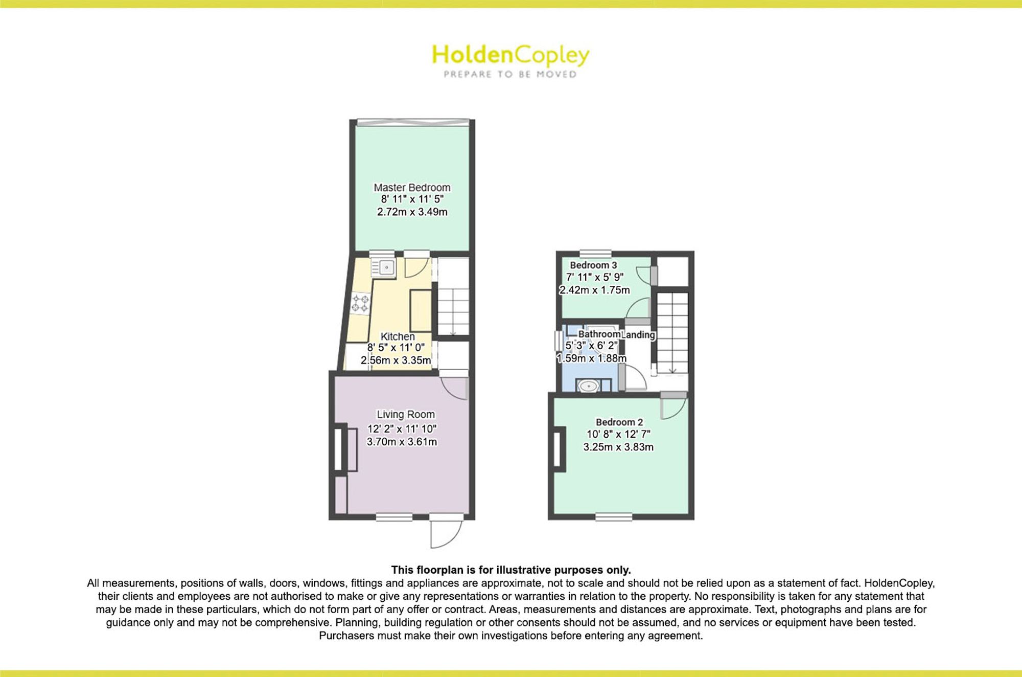9 Stockton Street, Nottingham floorplan