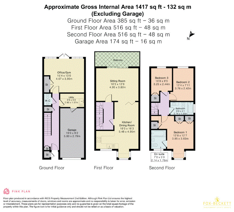 16, Heron Island, Reading floorplan