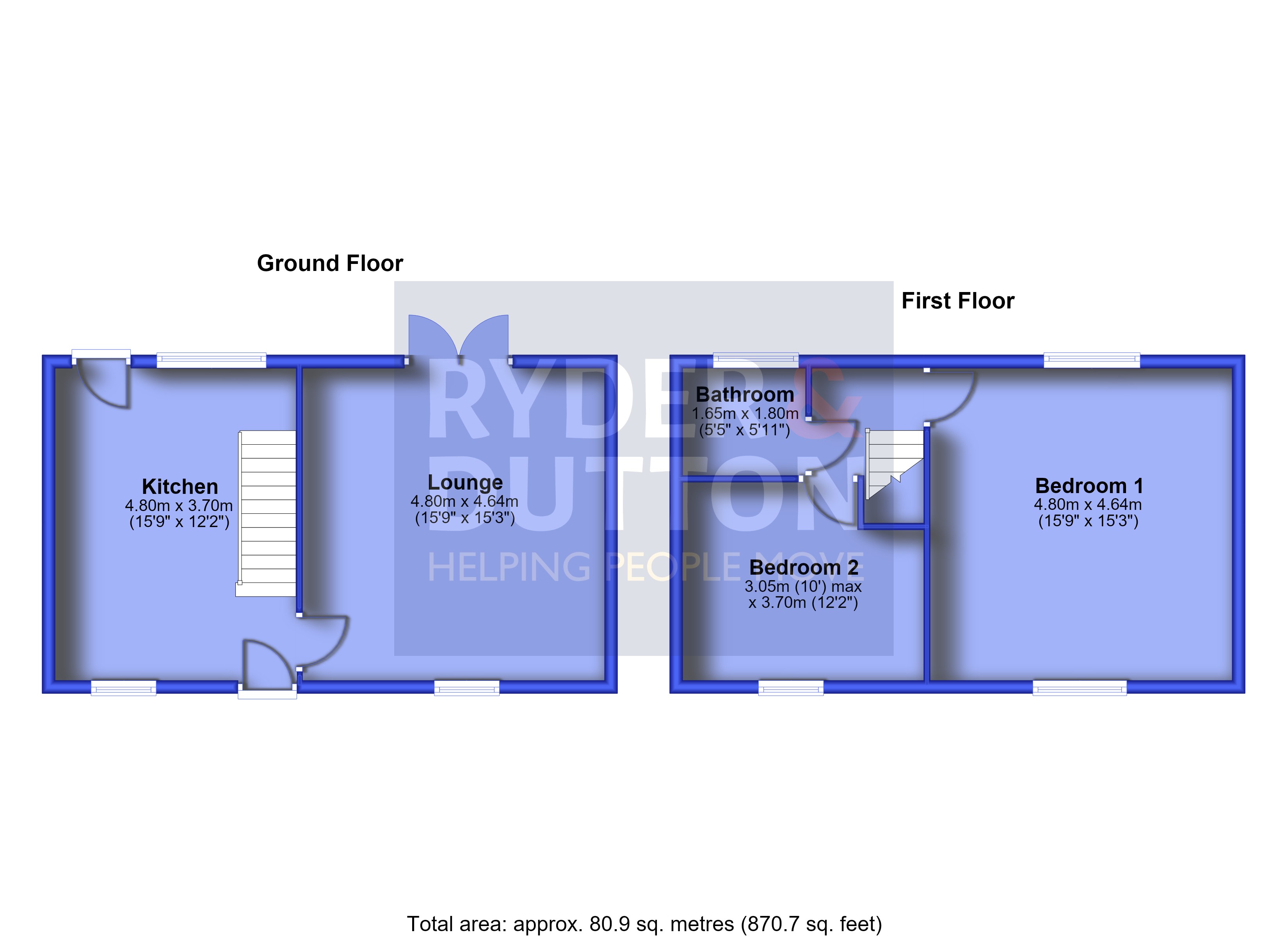 24, Selby Road, Manchester floorplan