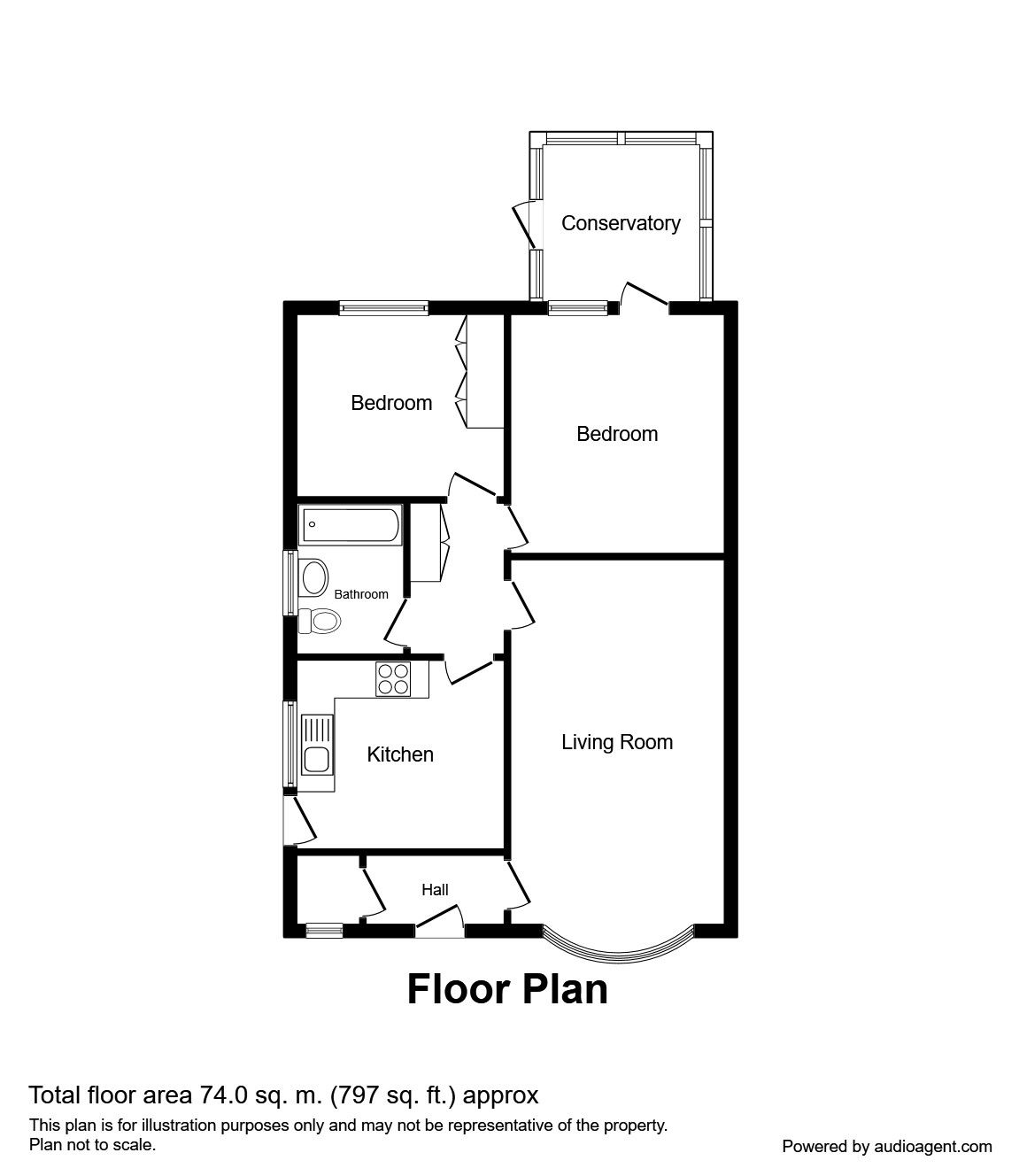 2 Bedrooms Bungalow for sale in Chapel Fields, Holme-On-Spalding-Moor, York YO43