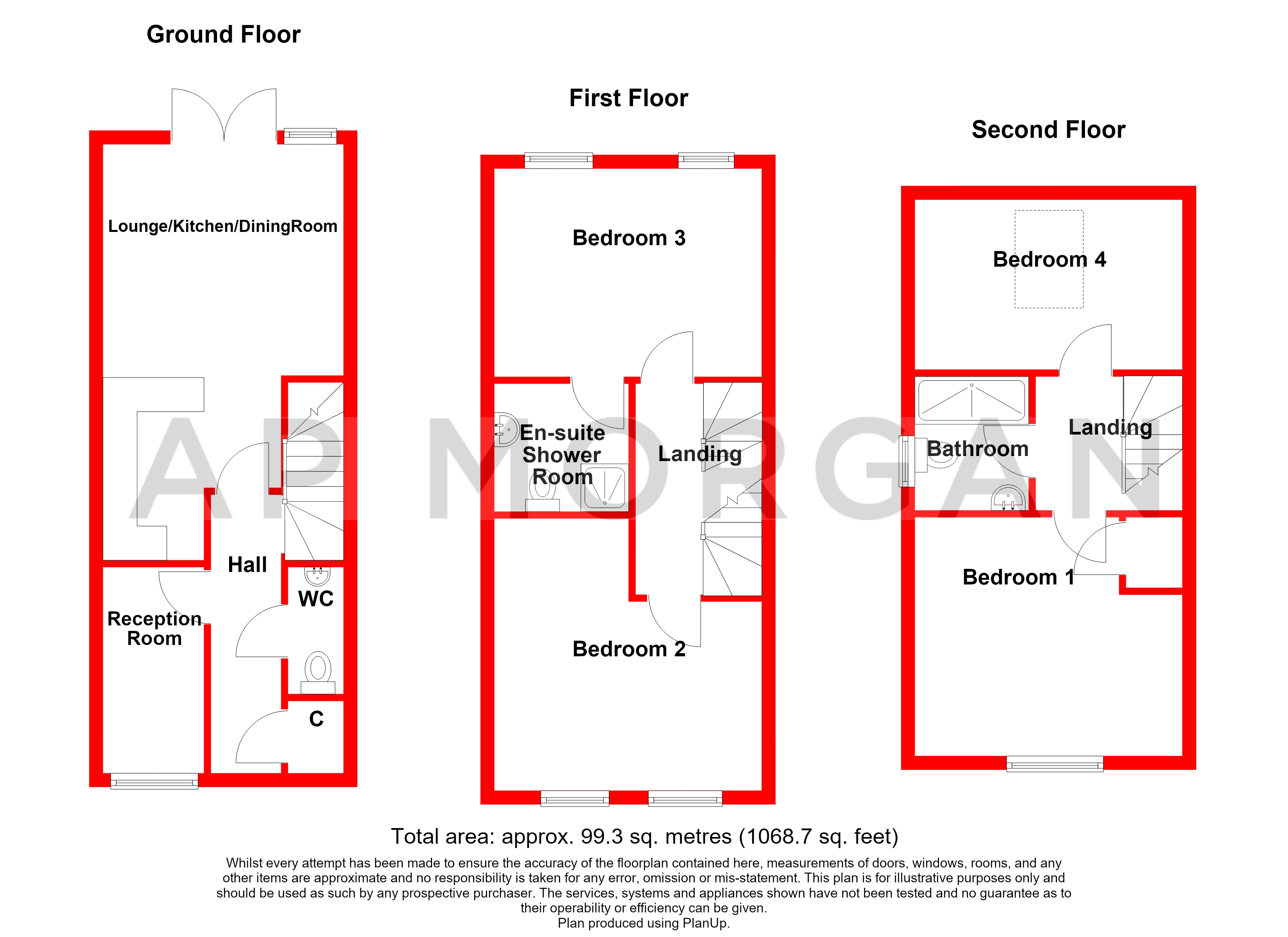 New Imperial Crescent, Birmingham floorplan