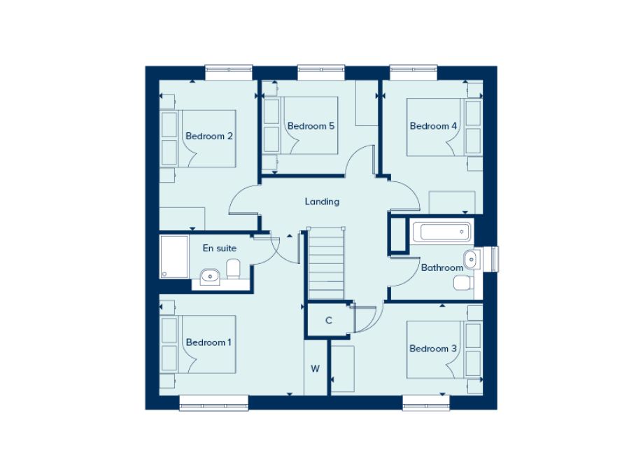 184, Heart Of England Way, Nuneaton floorplan