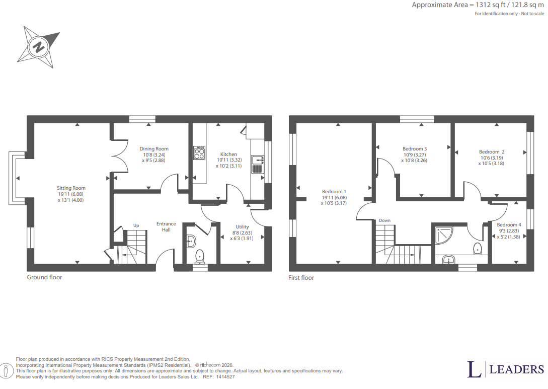 Gable End, 19, Morley Road, Essex floorplan