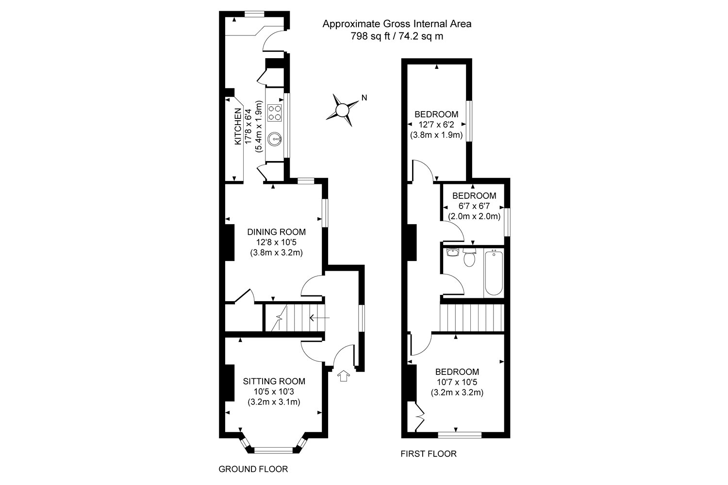 37, Cheapside, Woking floorplan