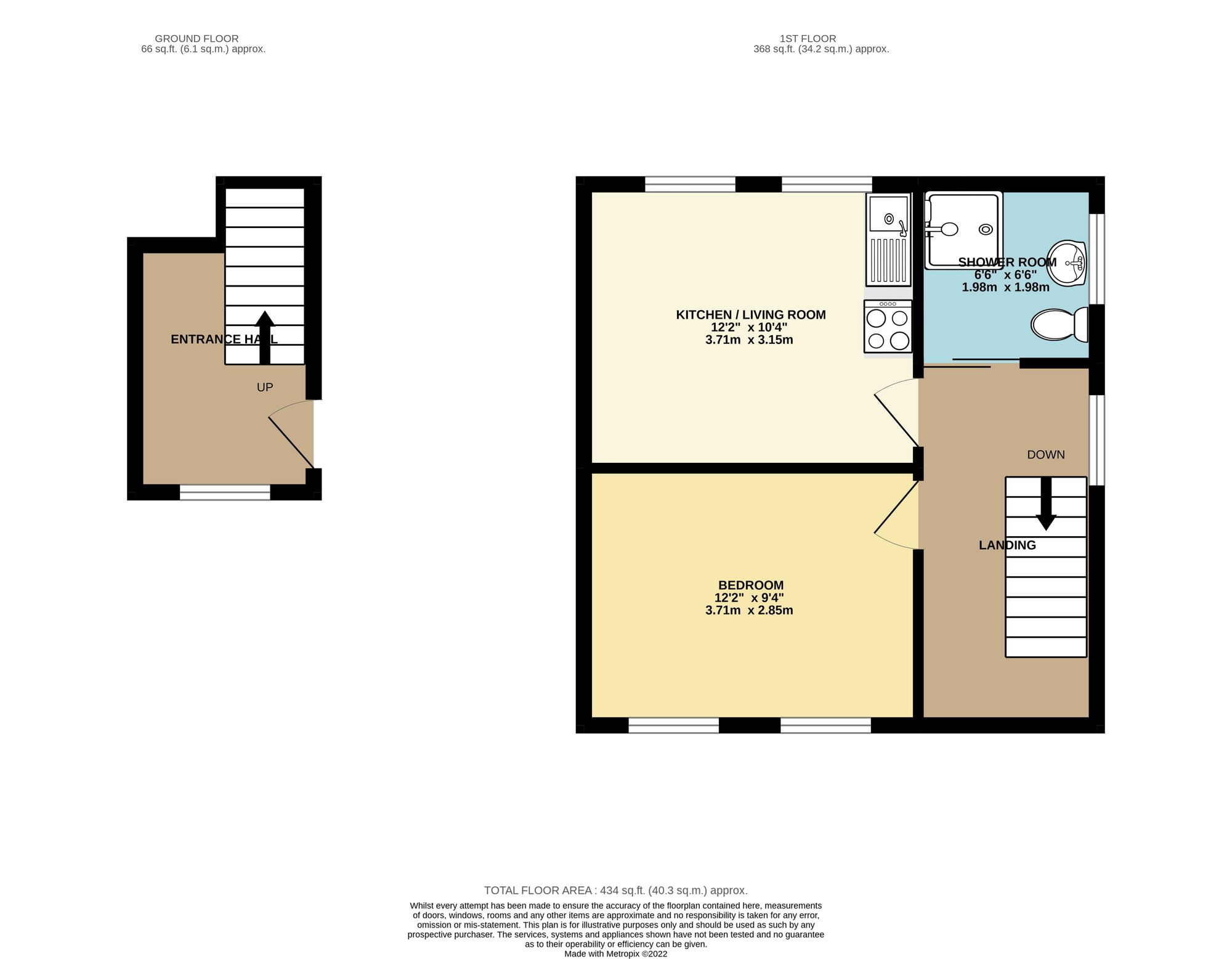 41 Bramley Garth, York floorplan