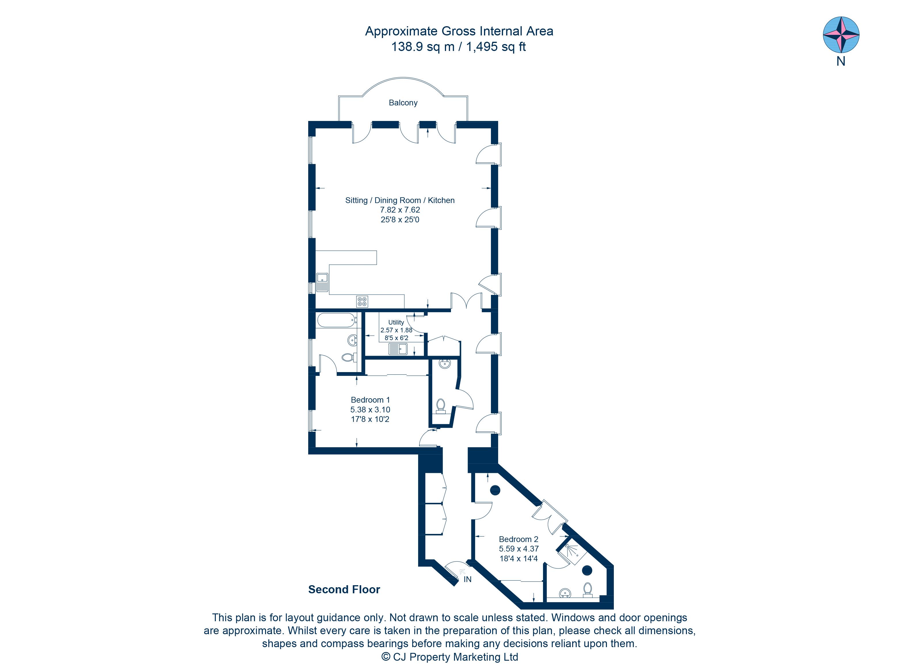 2 bed flat for sale in The Old Gaol, Abingdon OX14 Zoopla