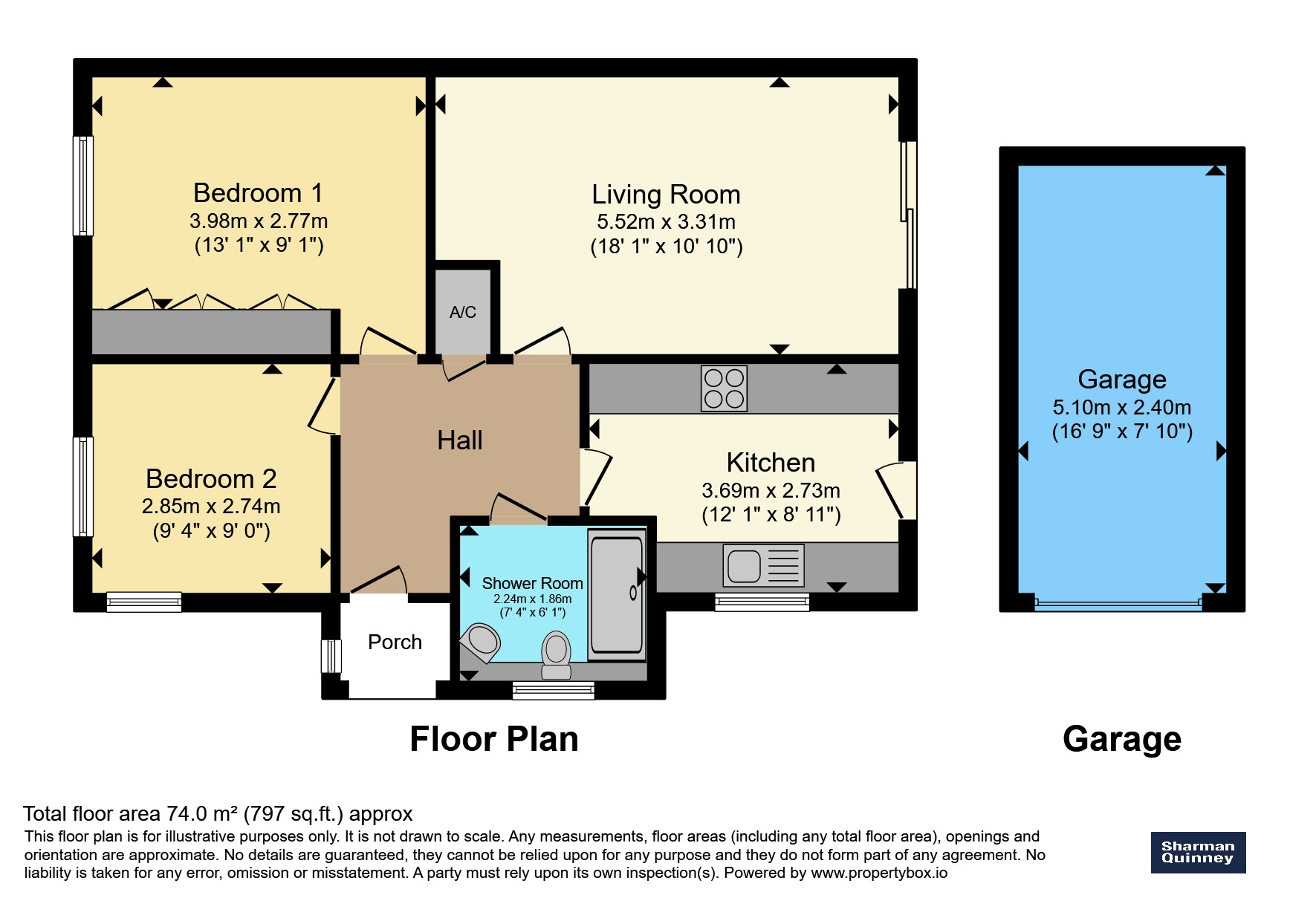 32, Landau Way, March floorplan