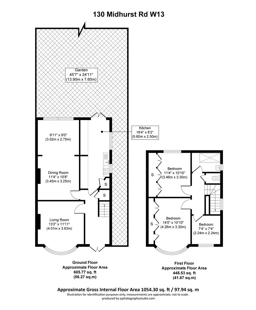 Midhurst Road, London W13, 3 bedroom semidetached house for sale