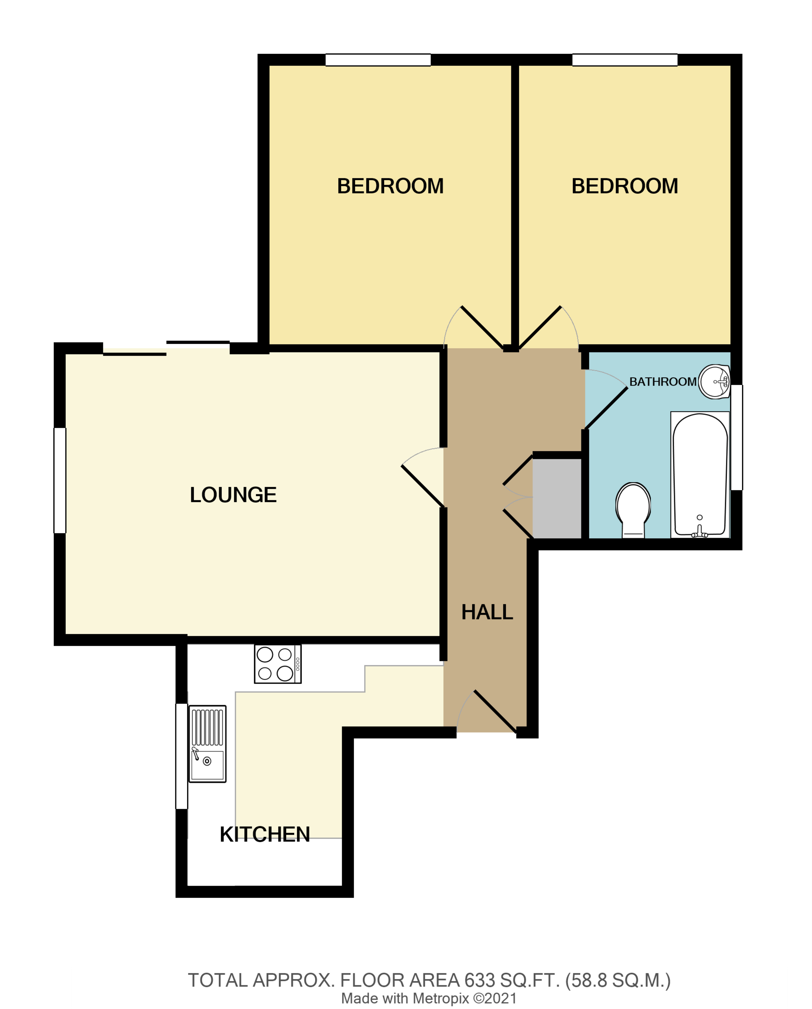 High Road, Benfleet floorplan