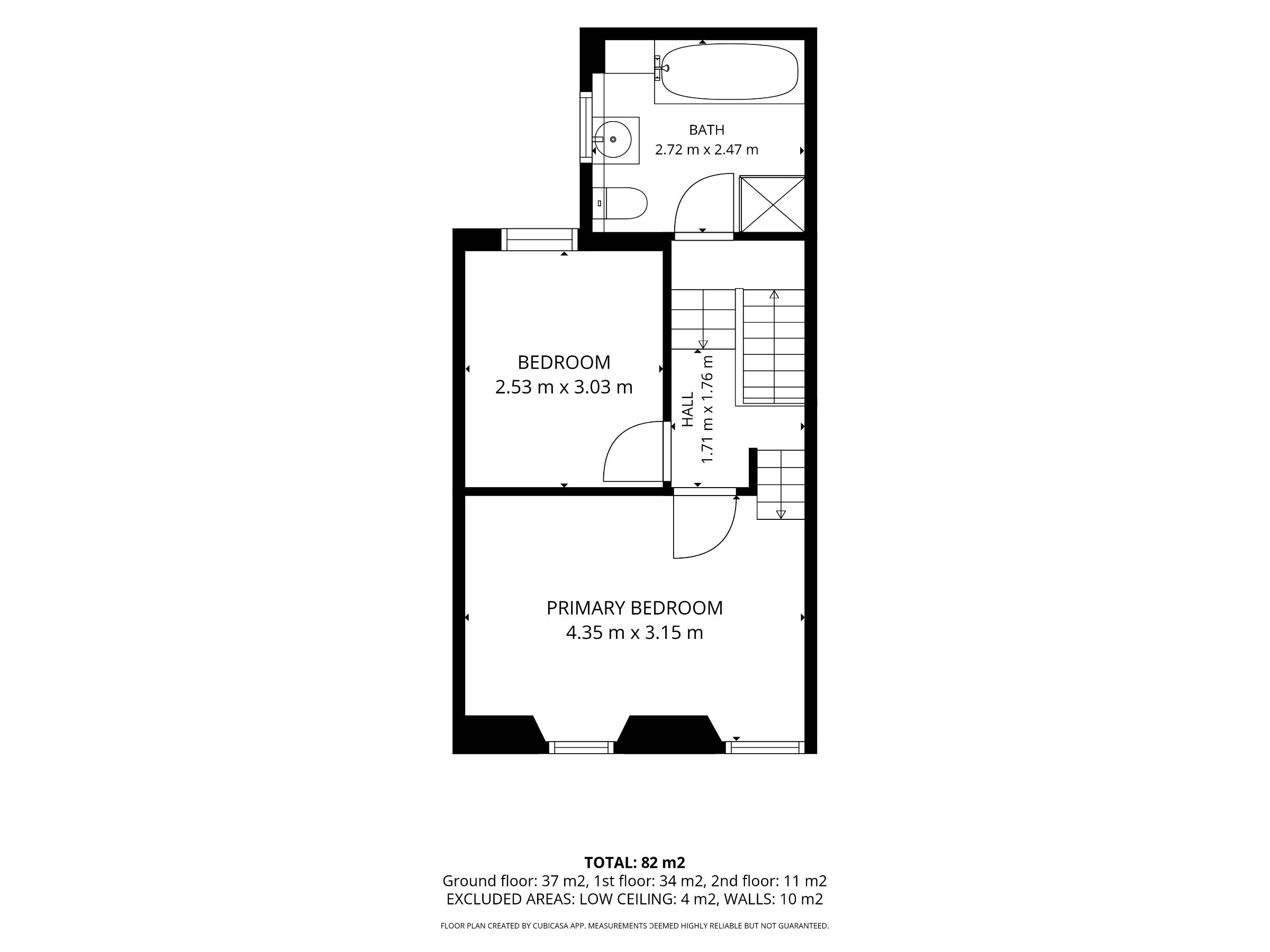 7 Trenwith Terrace, St Ives floorplan