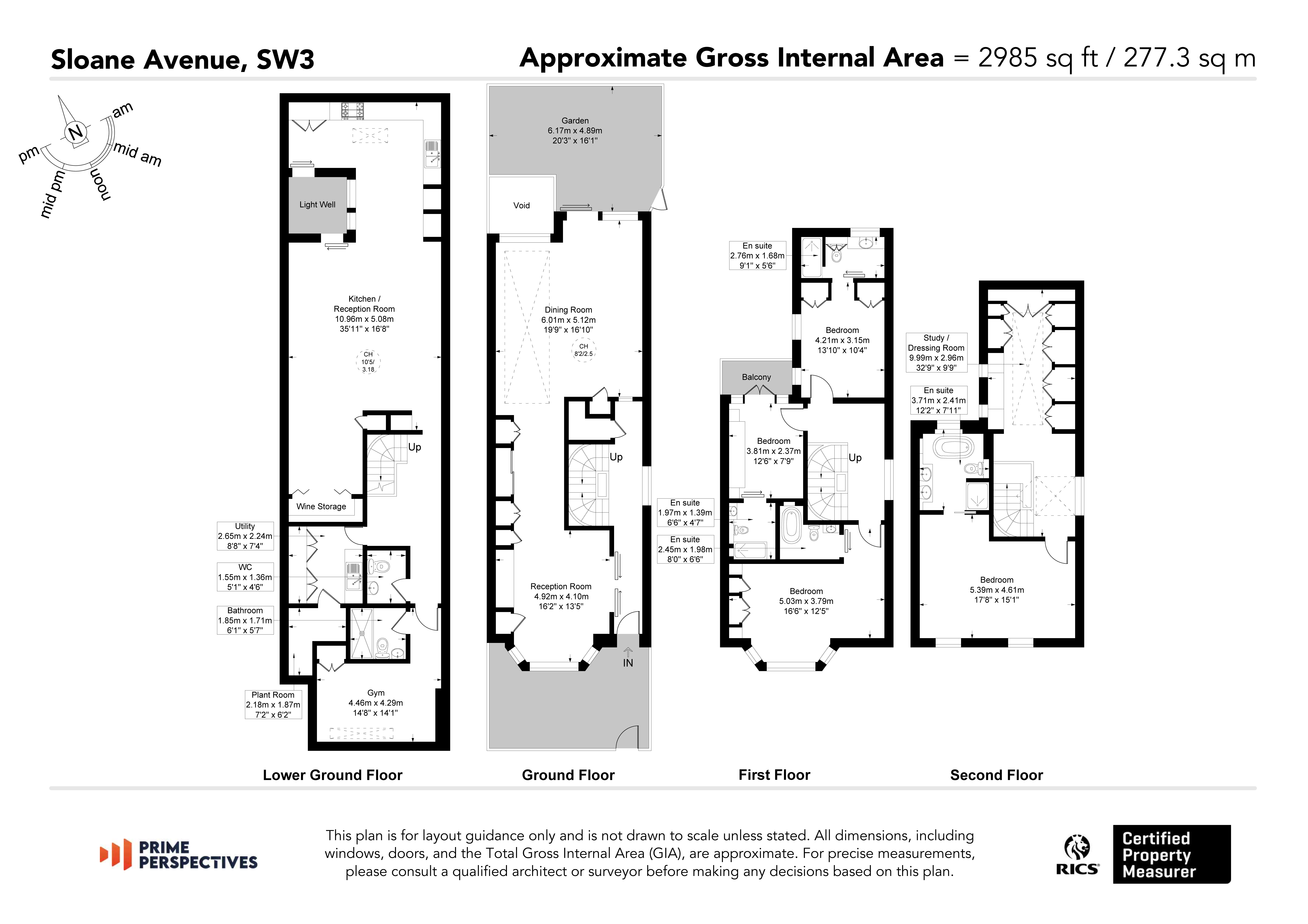 16, Sloane Avenue, London floorplan