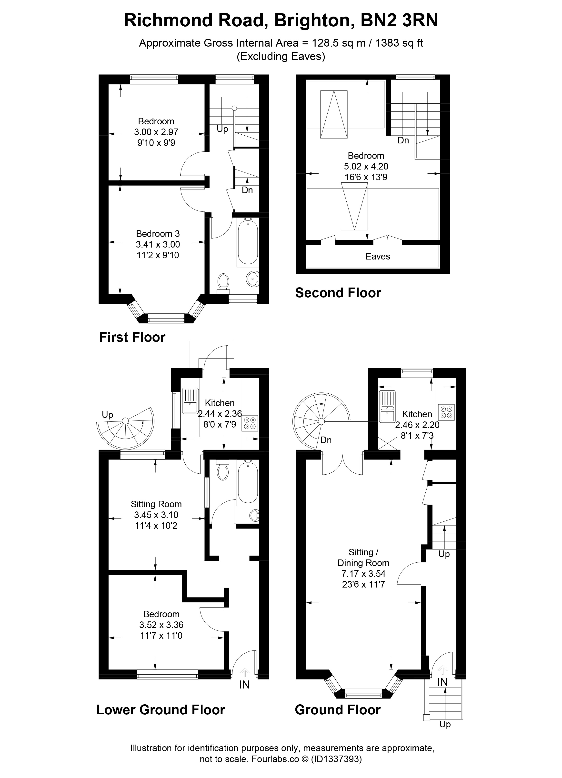 Richmond Road, Brighton floorplan