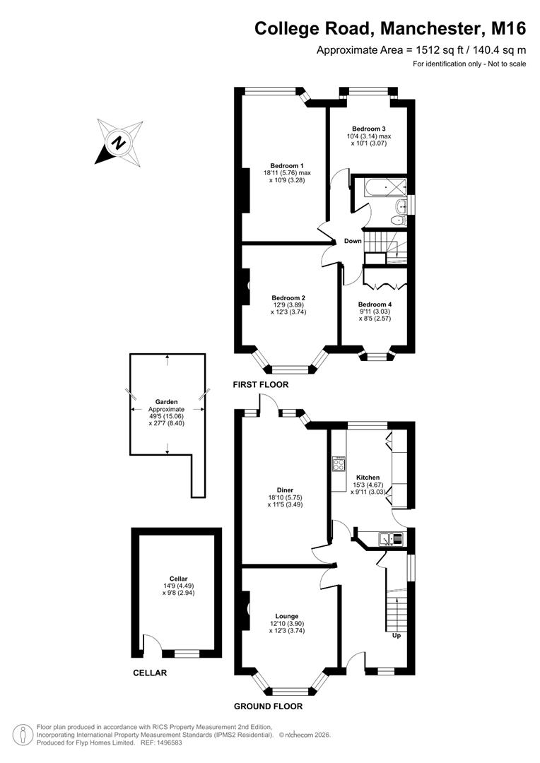 College Road, Manchester floorplan