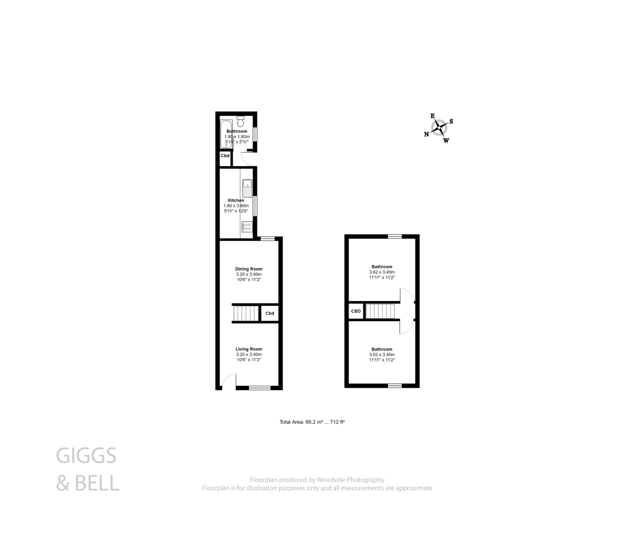 79 Cambridge Street, Luton, Bedfordshire floorplan