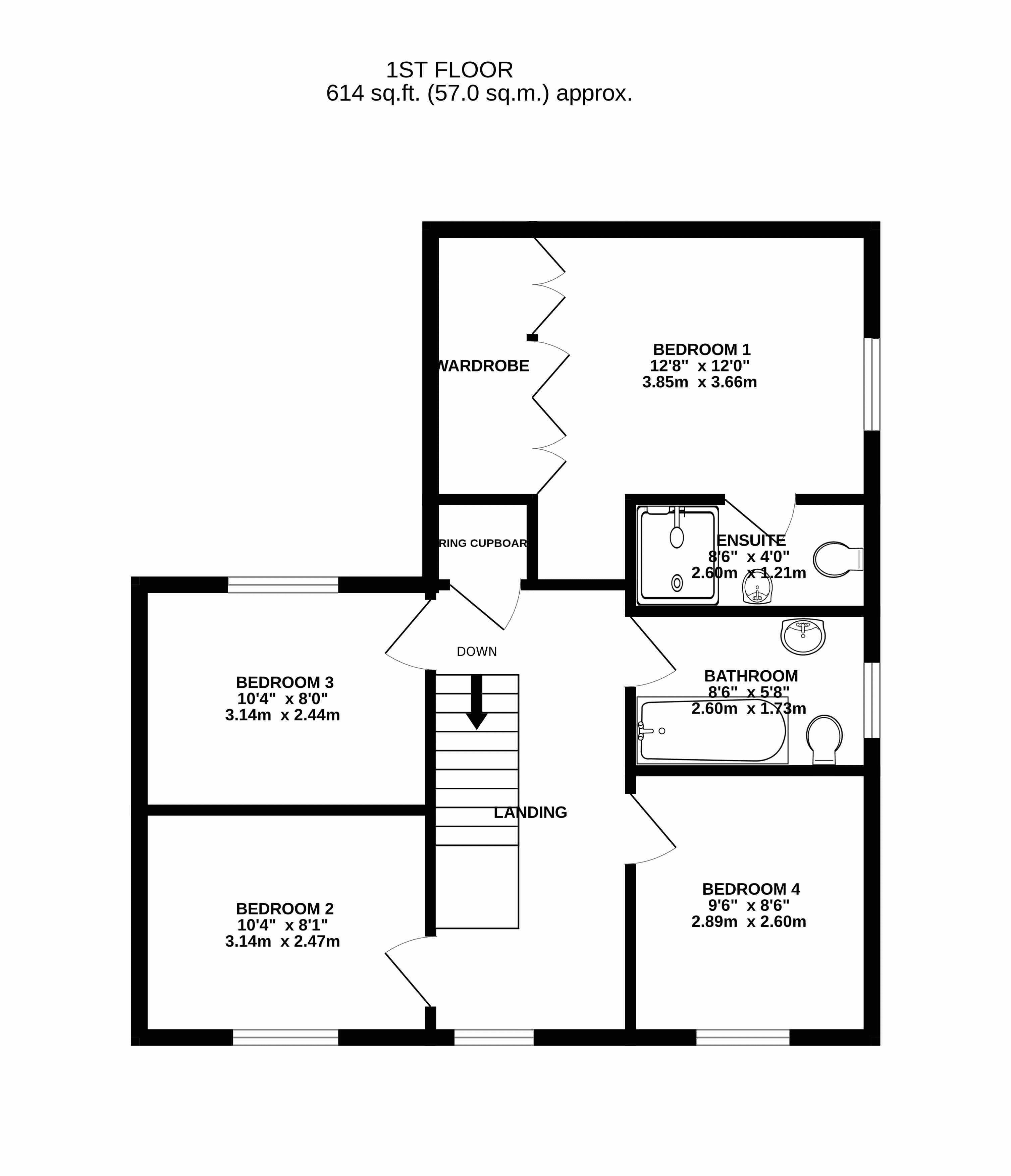 Woodside Avenue, Weston-Super-Mare floorplan