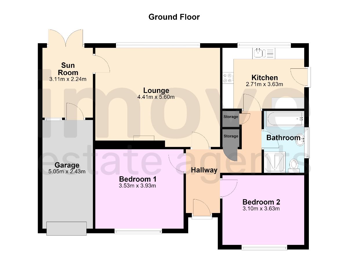 17 Lower Fowden, Paignton floorplan