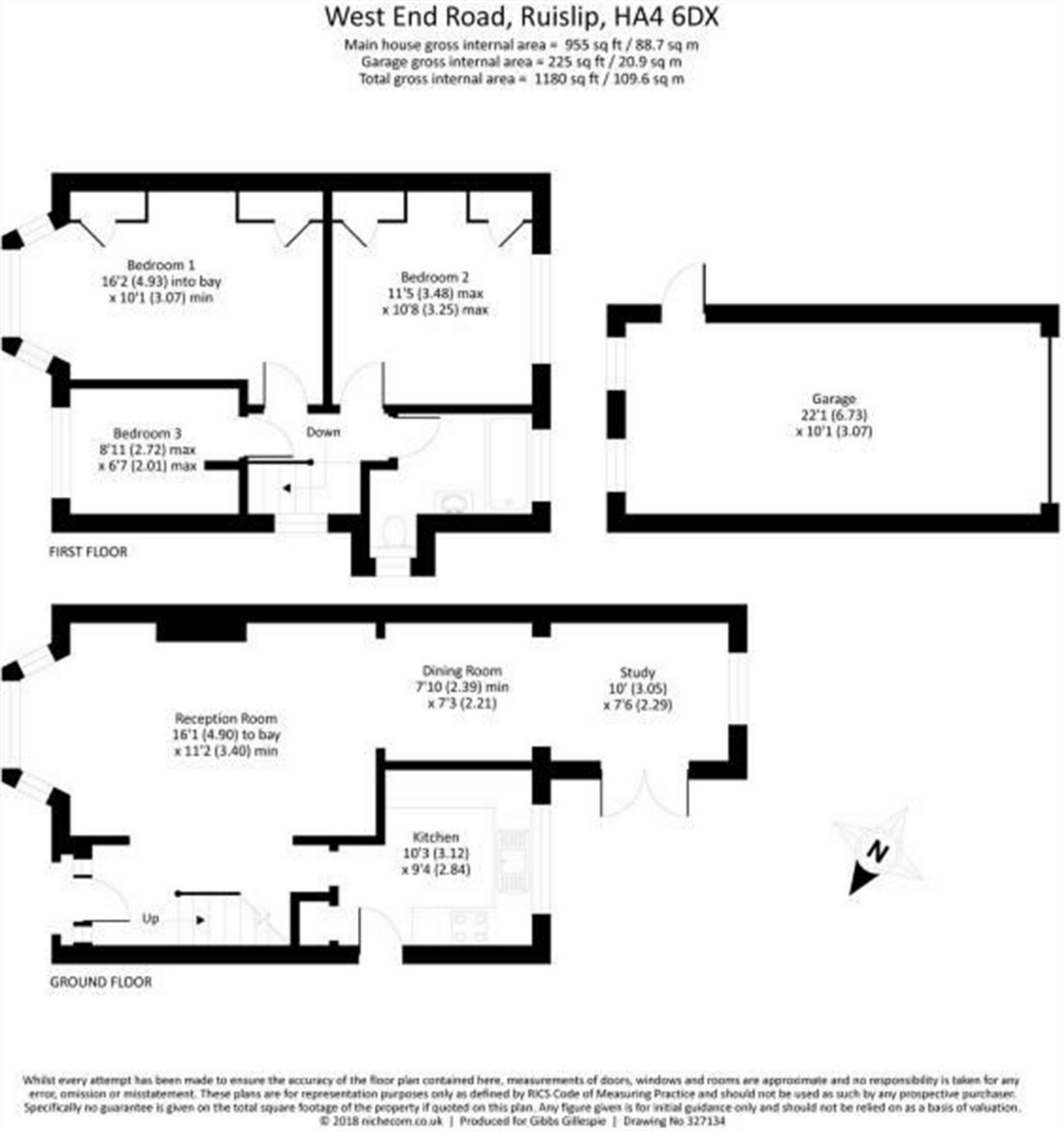 3 Bedrooms Semi-detached house to rent in West End Road, Ruislip Gardens, Ruislip HA4