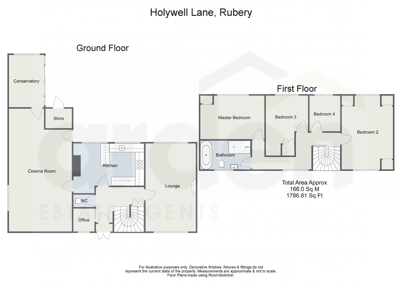 Holywell Lane, Rubery, Birmingham B45, 4 bedroom detached house for