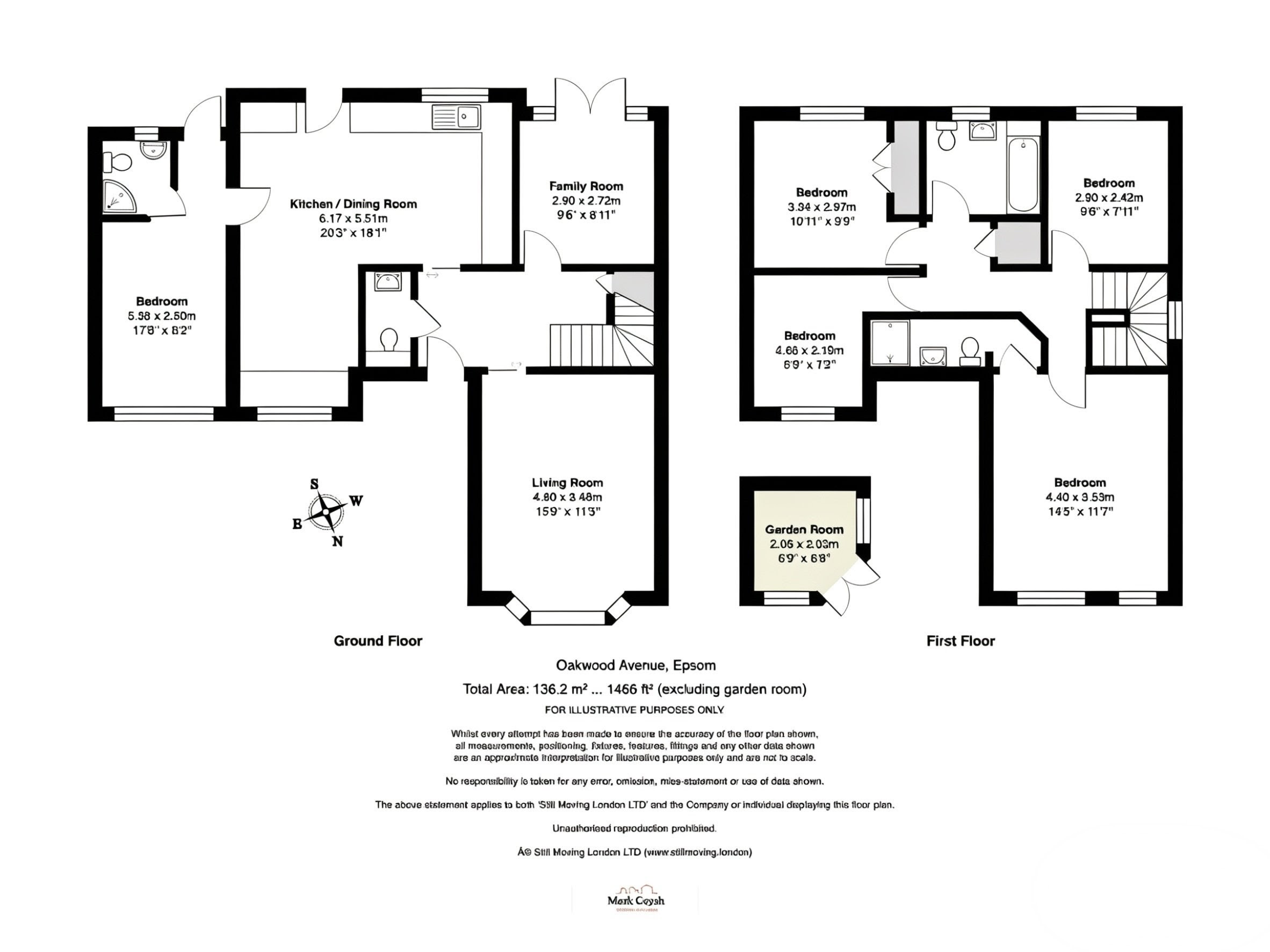9 Oakwood Avenue, Epsom floorplan