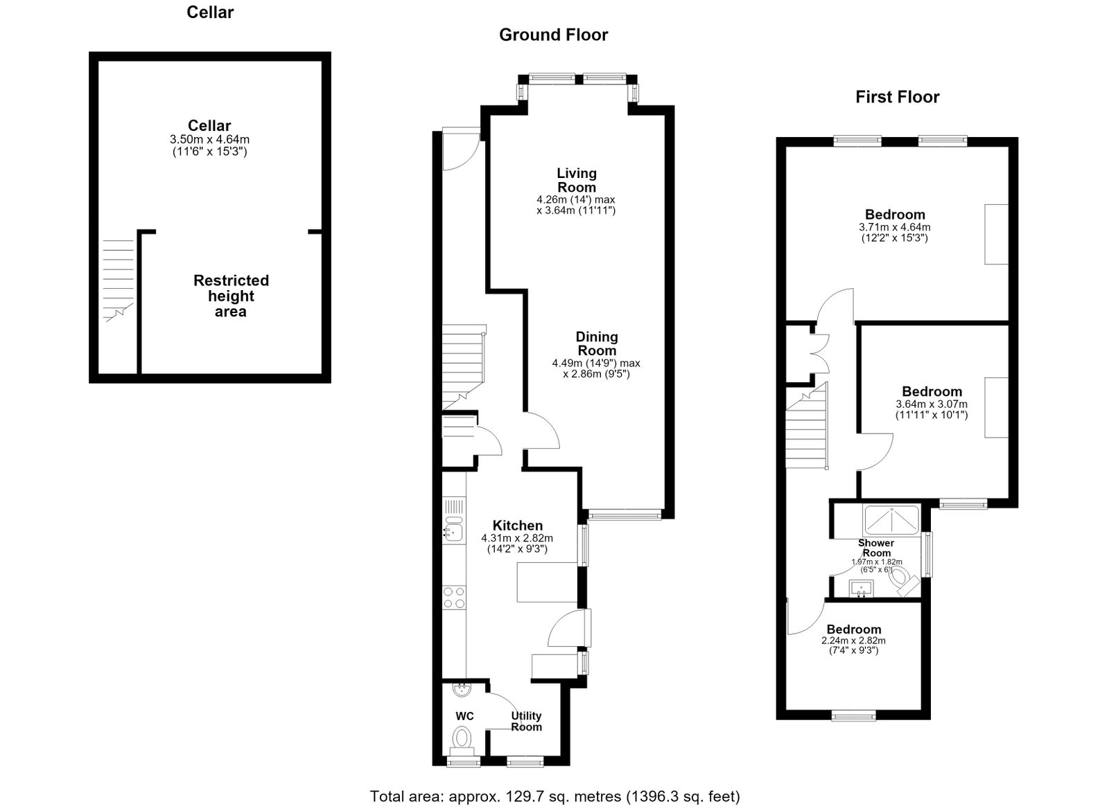 6, Cecil Road, Rochester floorplan