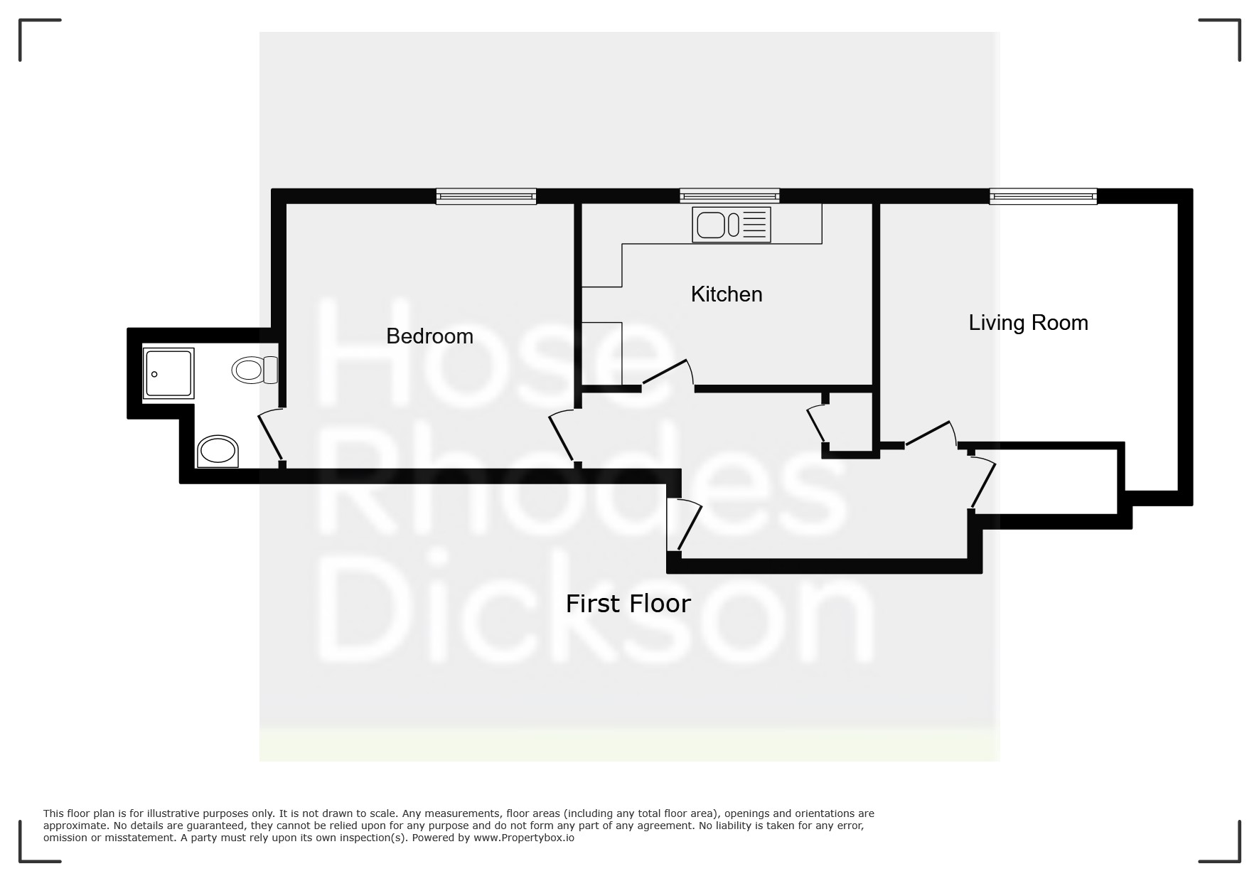 Flat 4, 3, Witbank Gardens, Isle of Wight floorplan