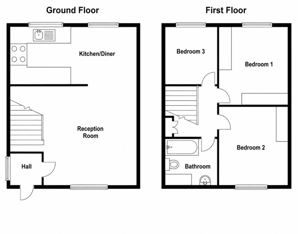 40, Hillside Rd, Haslingden floorplan