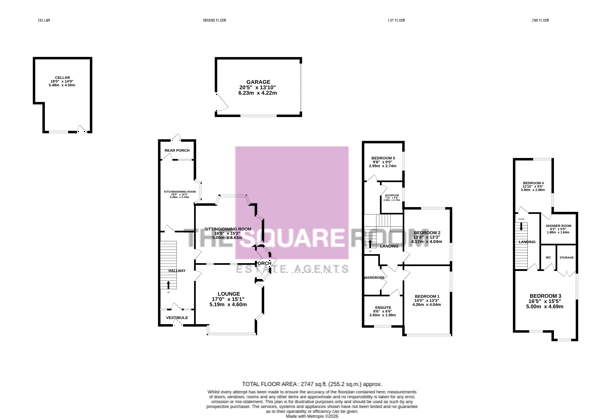 1, Hampton Road, South Shore floorplan