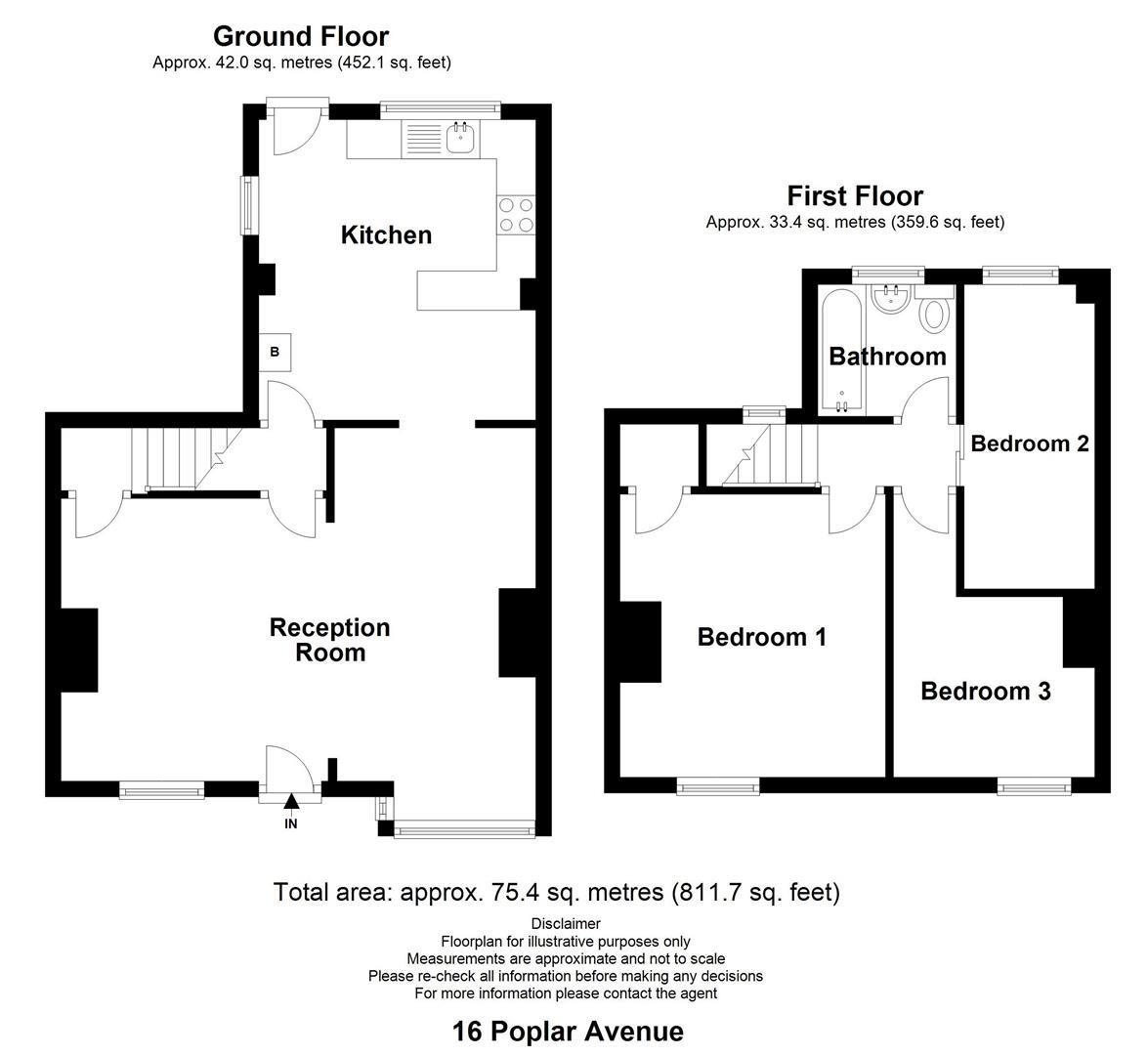 16, Poplar Avenue, Birmingham floorplan