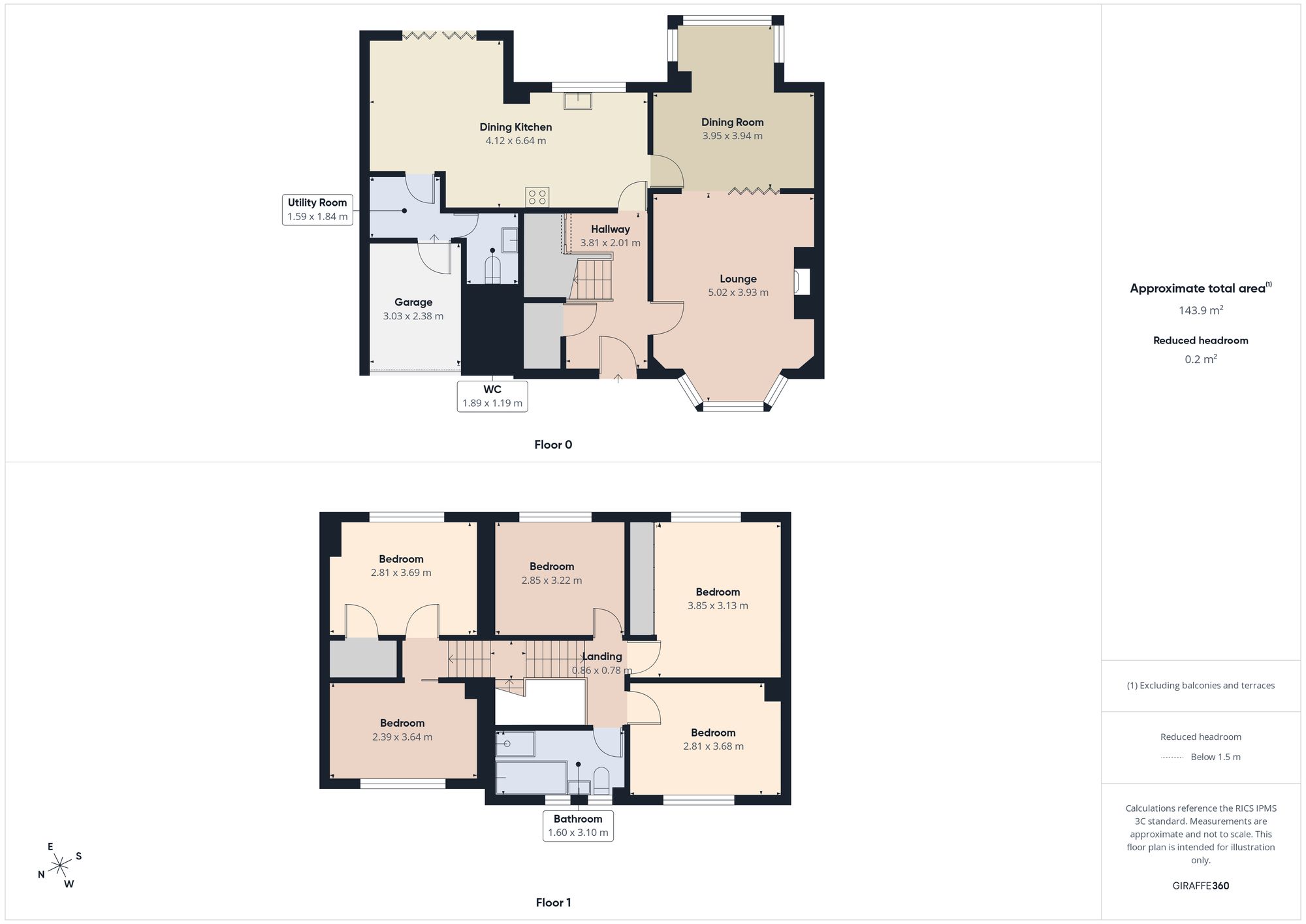 2 Bowfield Avenue, Newcastle Upon Tyne floorplan