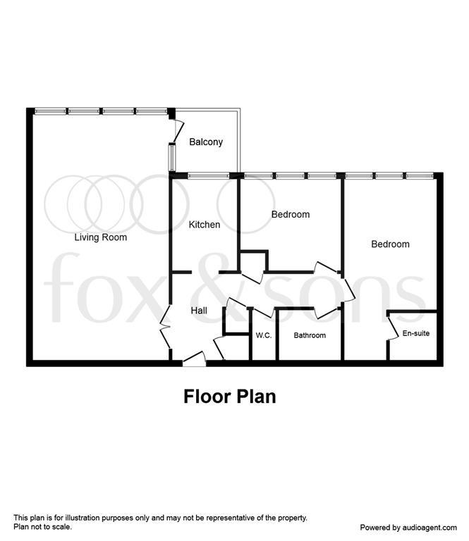 2 Bedrooms Flat to rent in Sussex Heights, St. Margarets Place, Brighton BN1