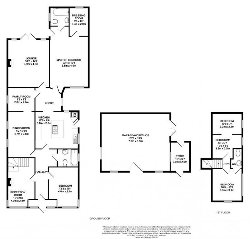 4 Bedrooms Detached house for sale in Hamesmoor Road, Mytchett GU16