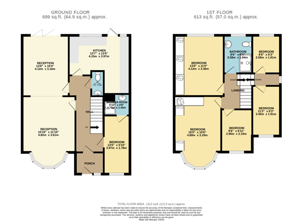 29, Woodcroft Avenue, Stanmore floorplan