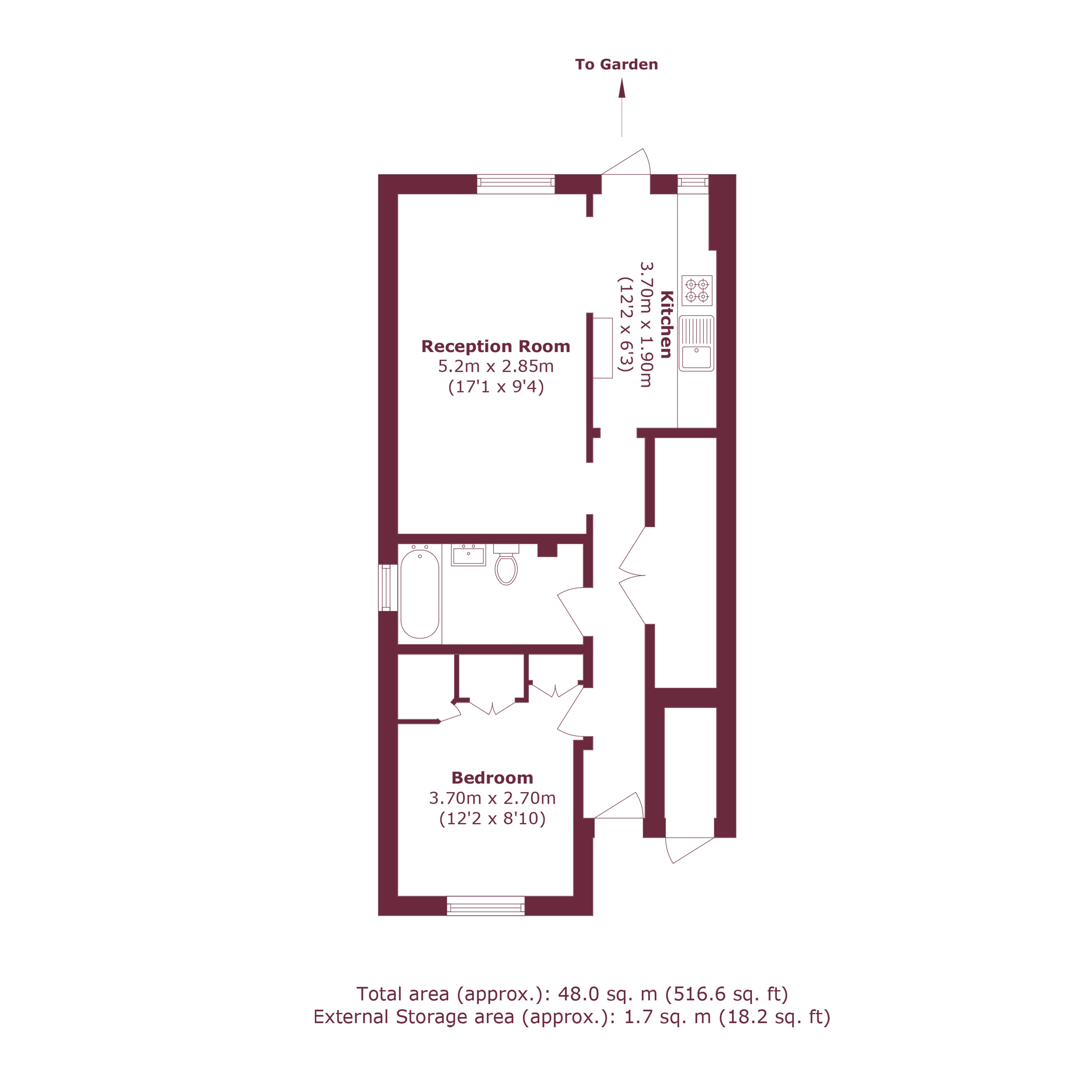 23A,, Shrubland Road, London floorplan