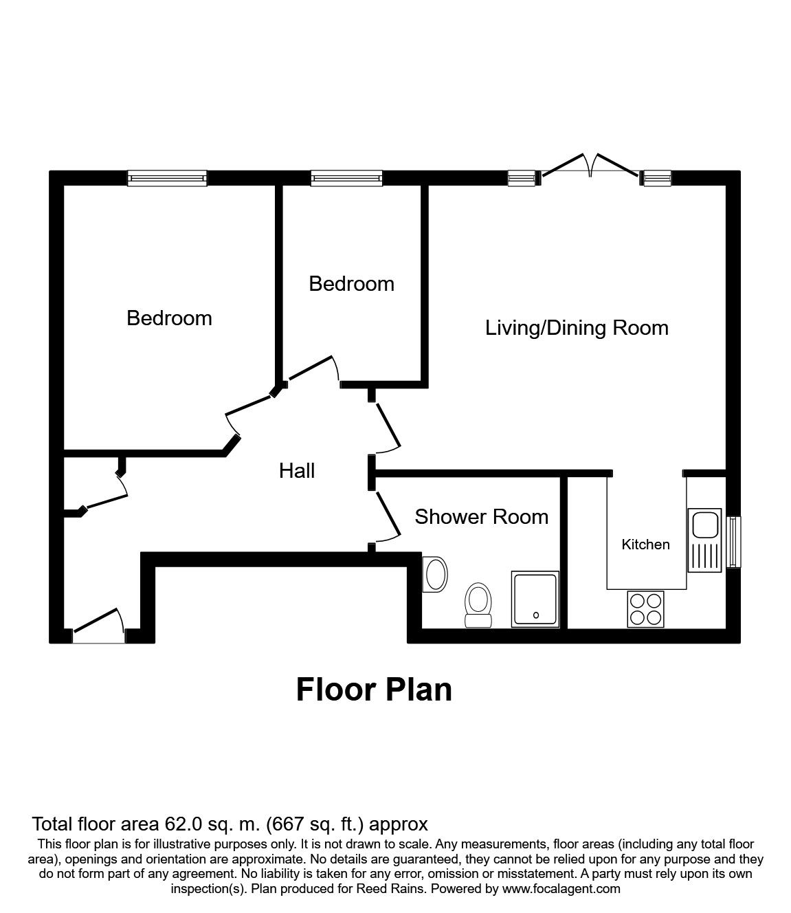 2 Bedrooms Flat for sale in Gerard Street, Sheffield S8