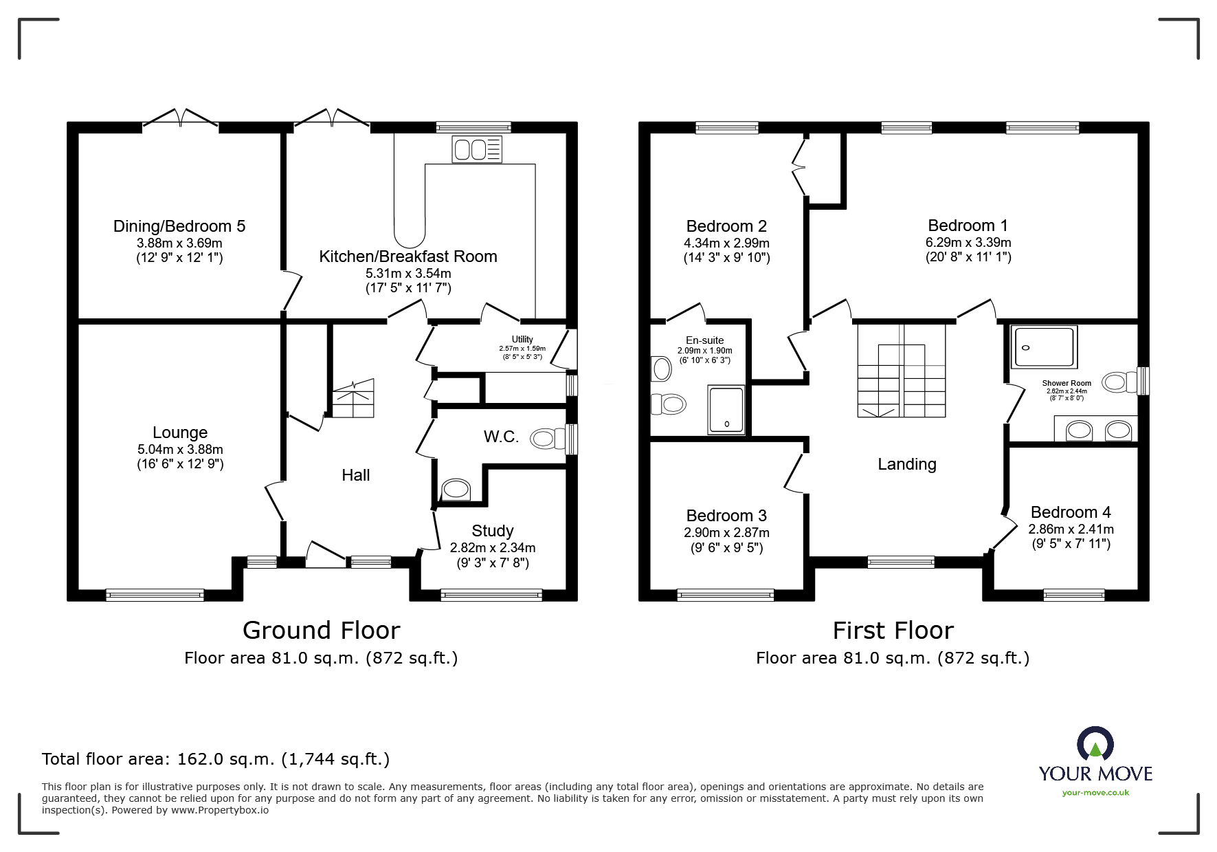 3, Bridge Hill Close, East Yorkshire, Goole floorplan