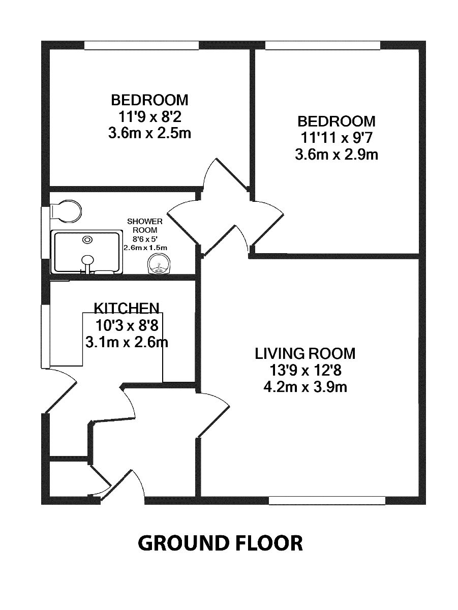 Wharfedale Rise, Tingley, Wakefield WF3, 2 bedroom semidetached