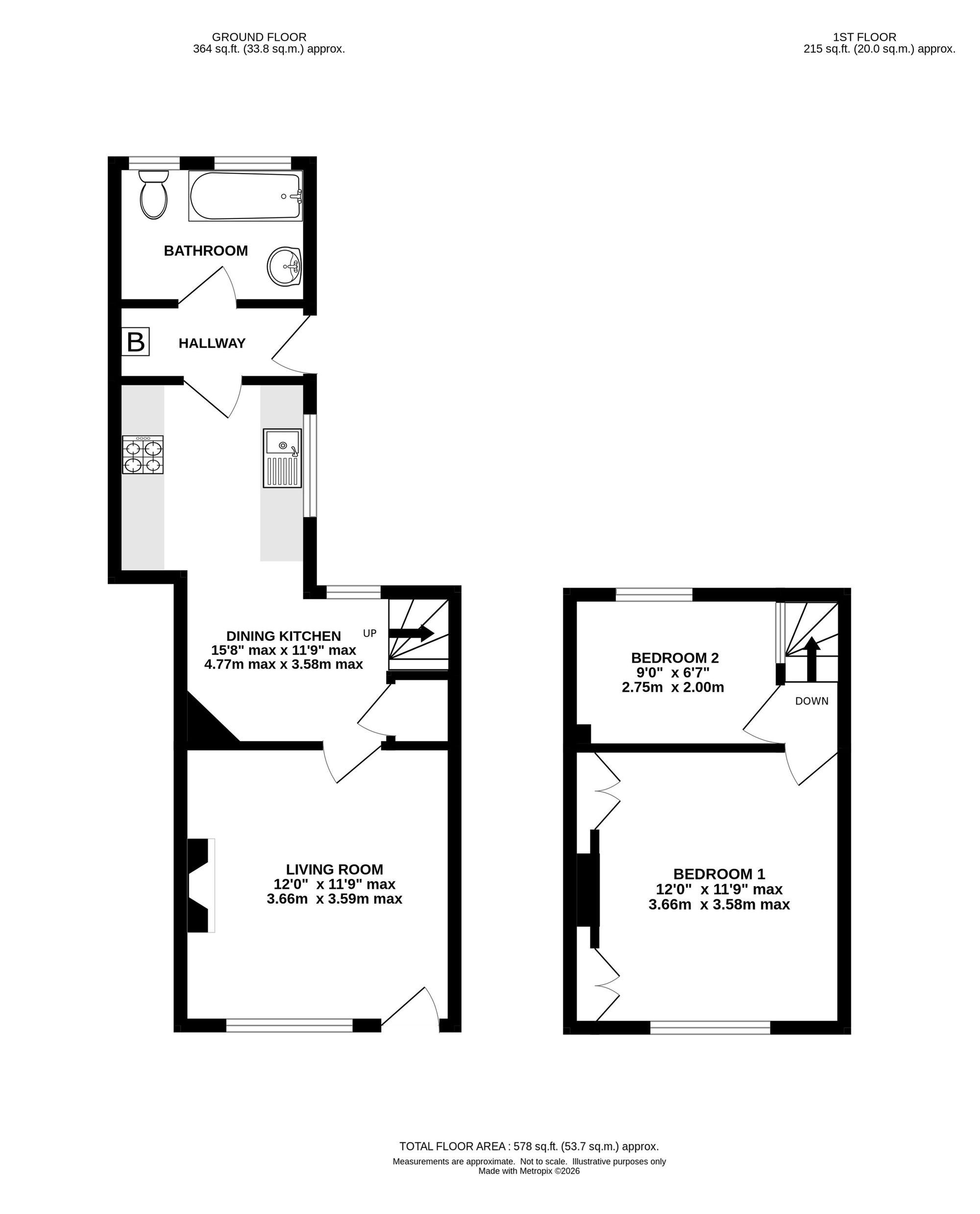 29 Church Street, Northwich floorplan