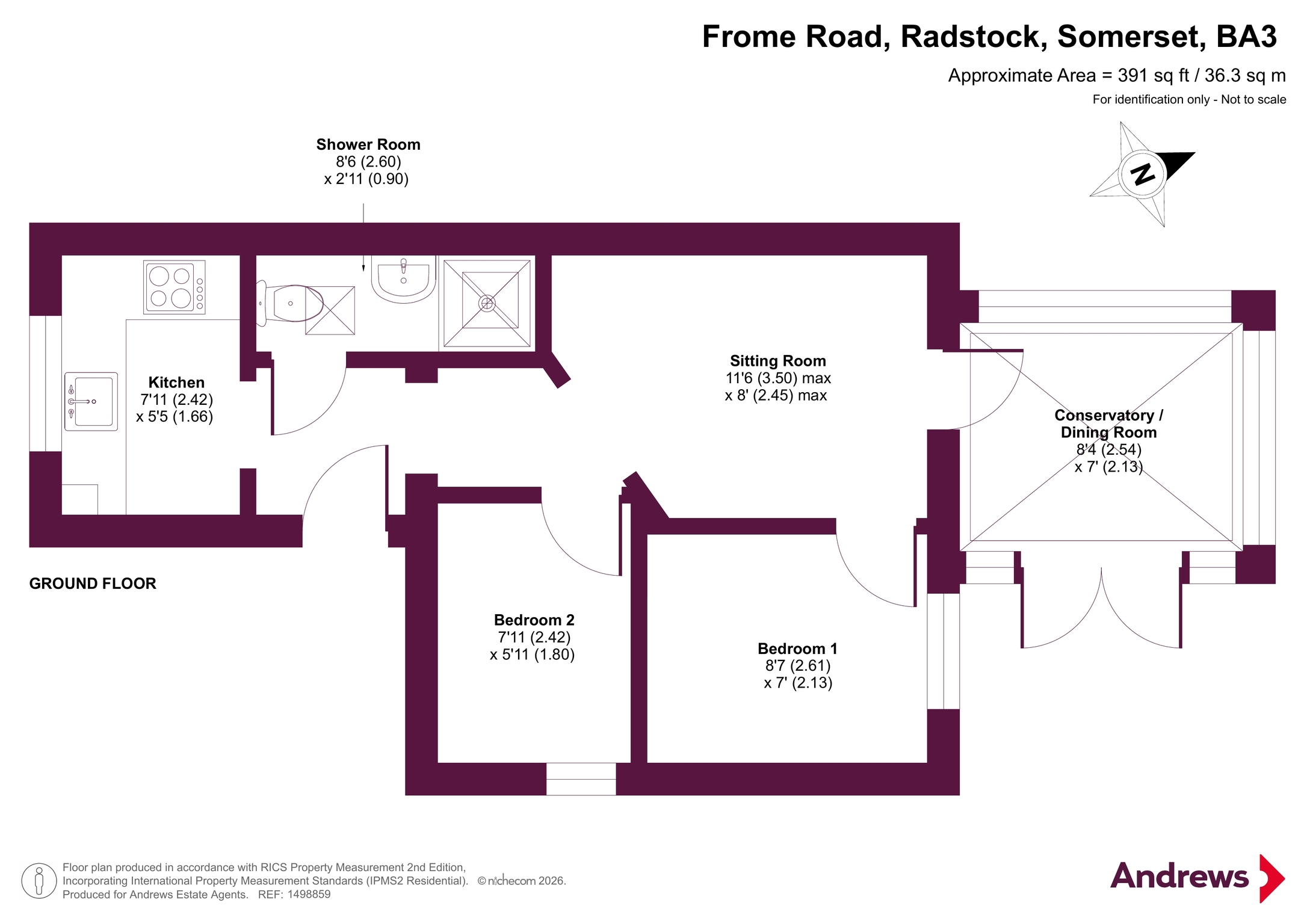 122A, Frome Road, Somerset floorplan
