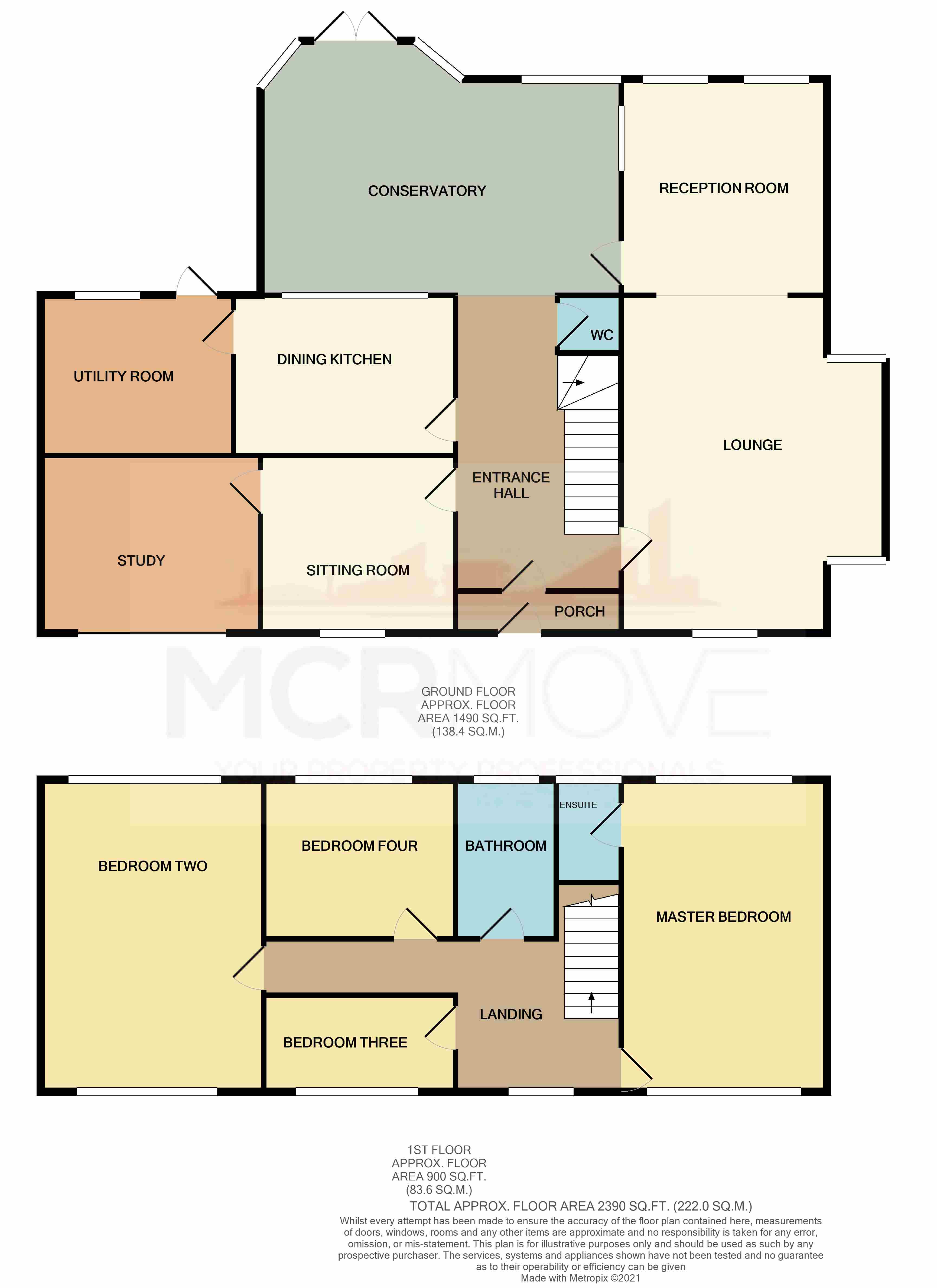 14, Mostyn Road, Stockport floorplan